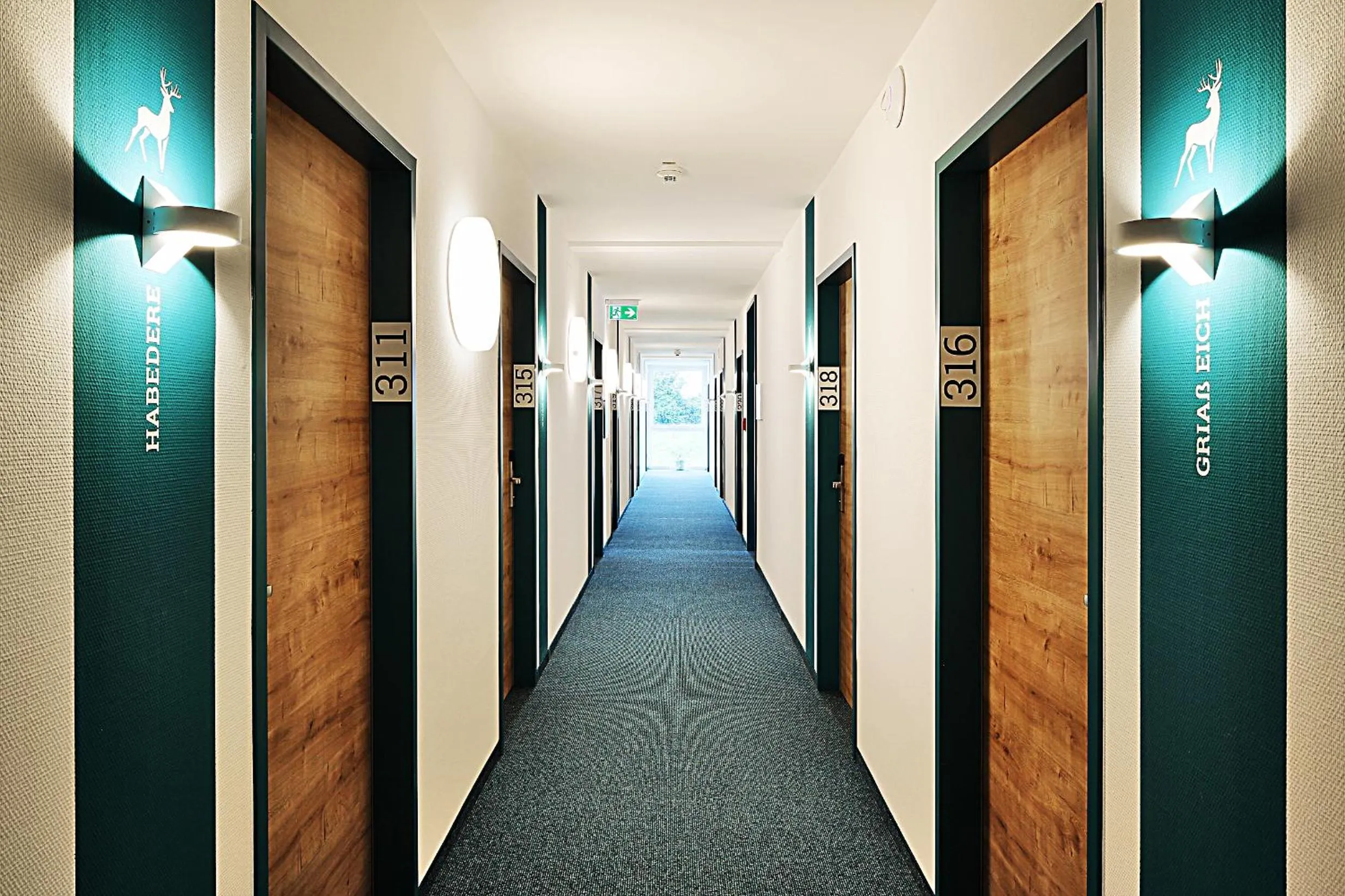 Decorative detail in Green Deer Bavarian Hotel