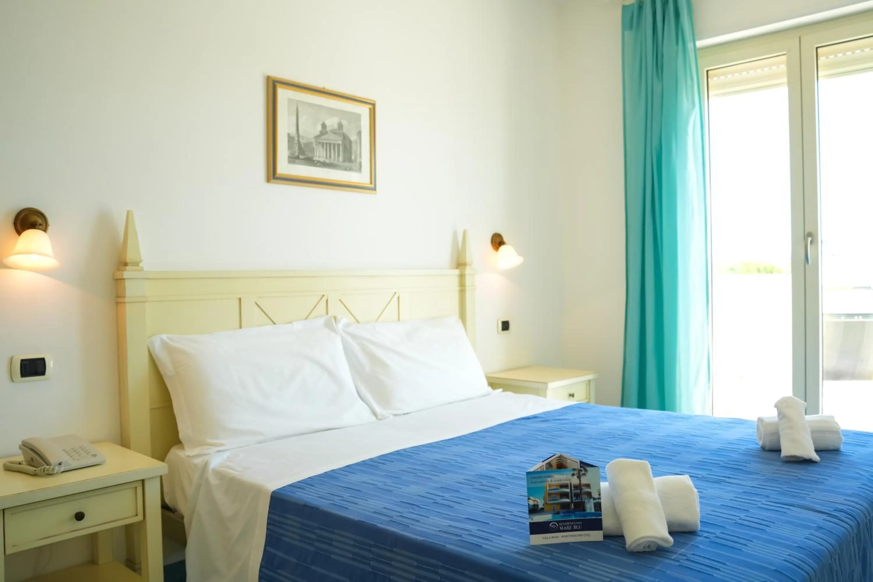 Bedroom, Bed in Mare Blu Residence