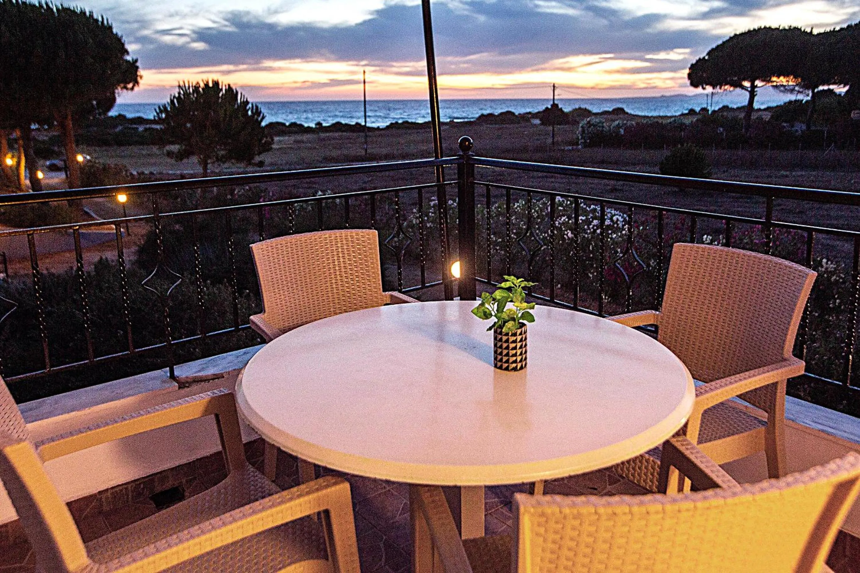 Natural landscape in Romanos Beach Villas