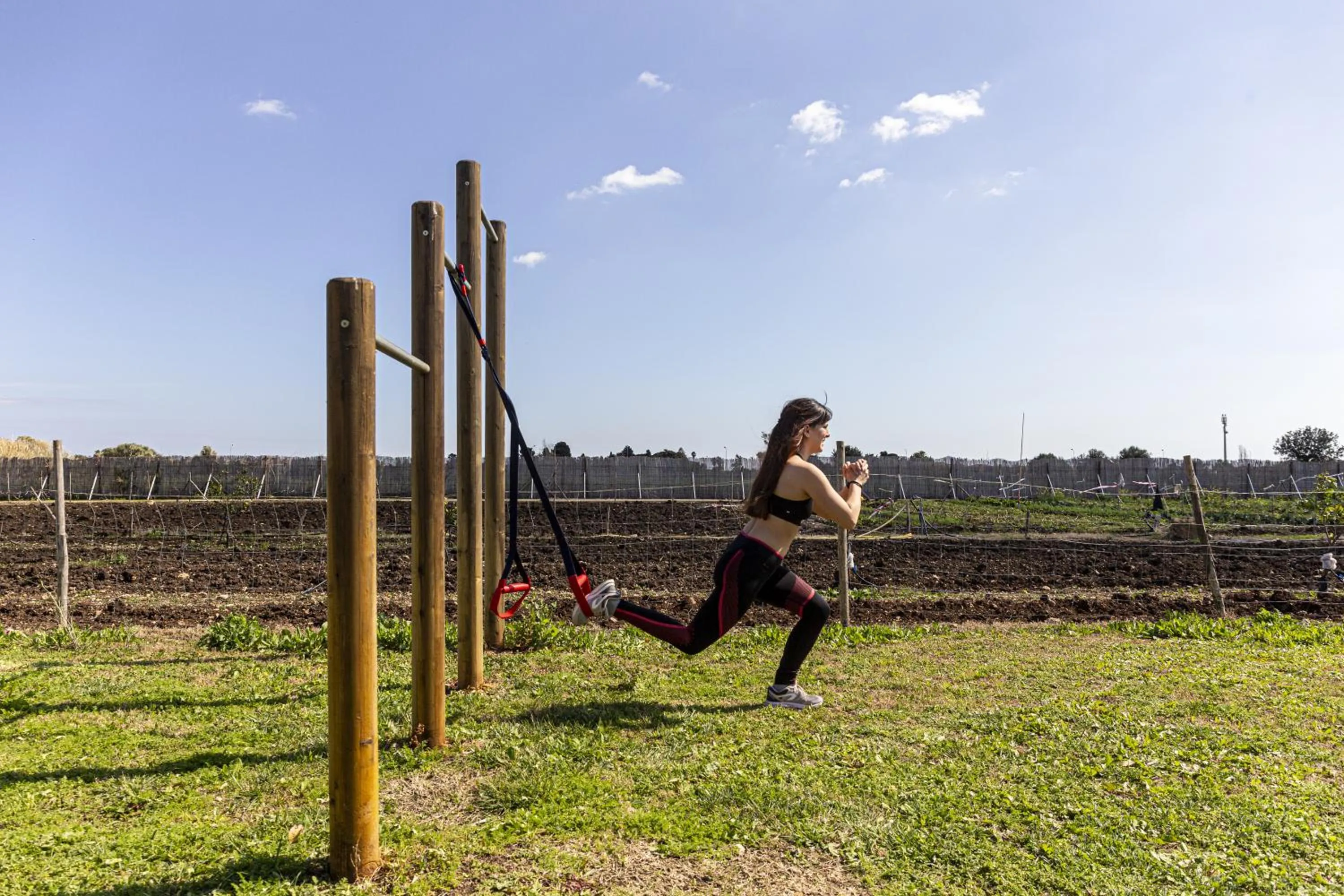 Fitness centre/facilities in Hotel Casale Milocca