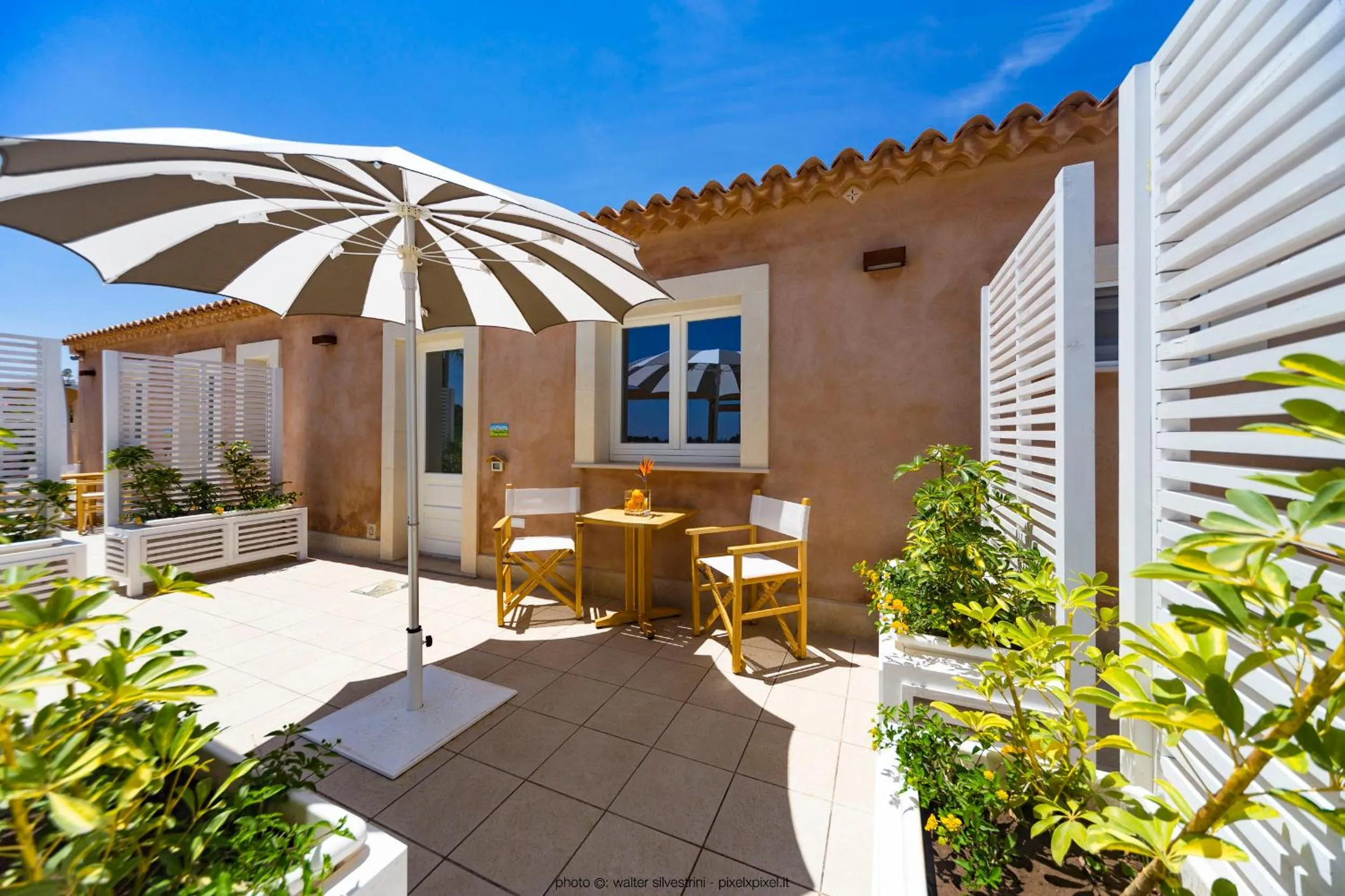 Balcony/Terrace in Hotel Casale Milocca