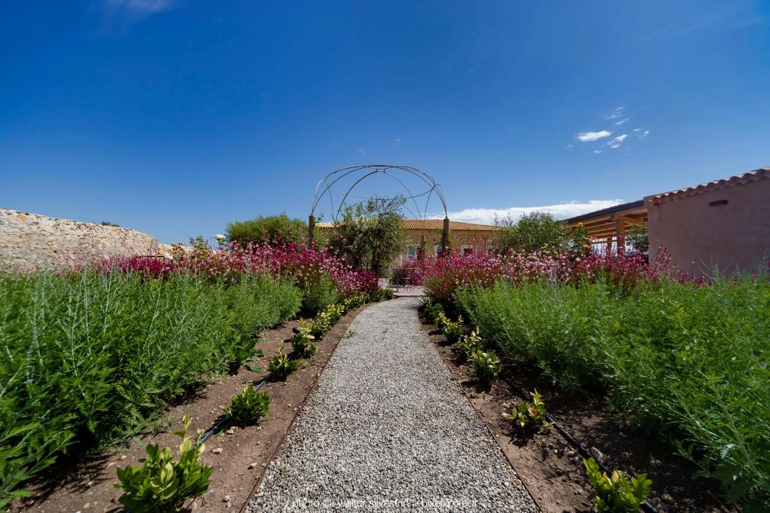 Garden in Hotel Casale Milocca