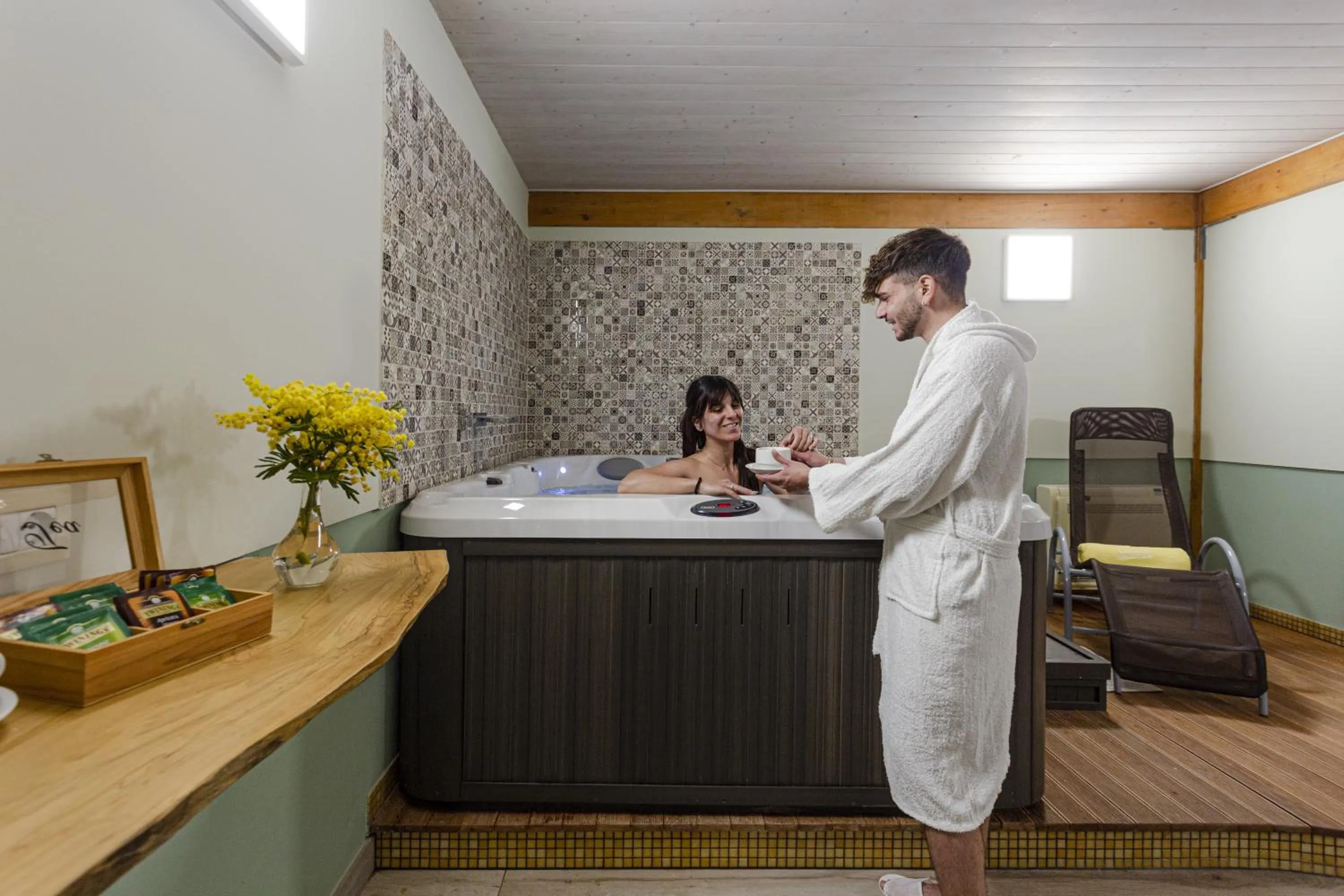 Spa and wellness centre/facilities in Hotel Casale Milocca