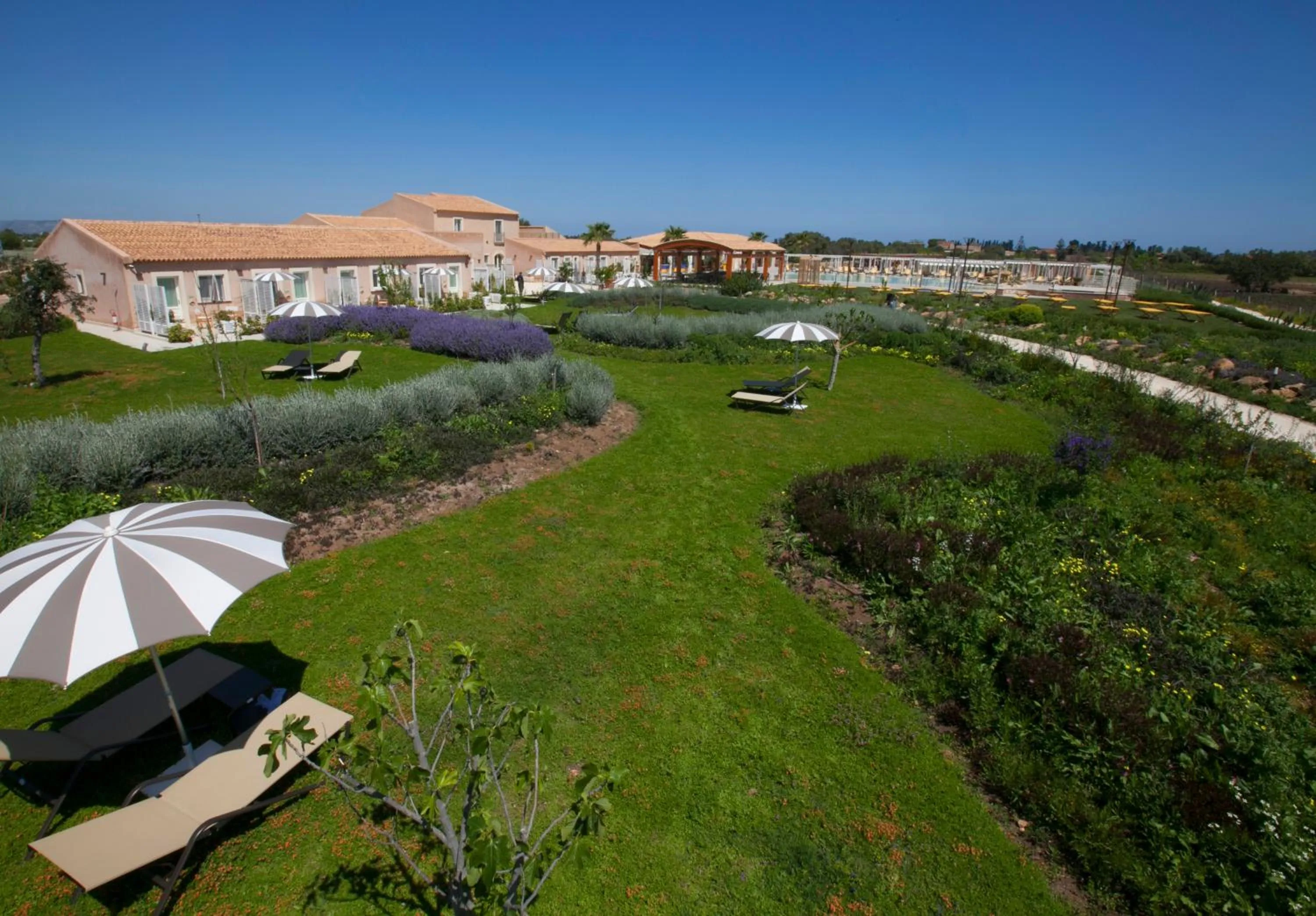 Garden in Hotel Casale Milocca