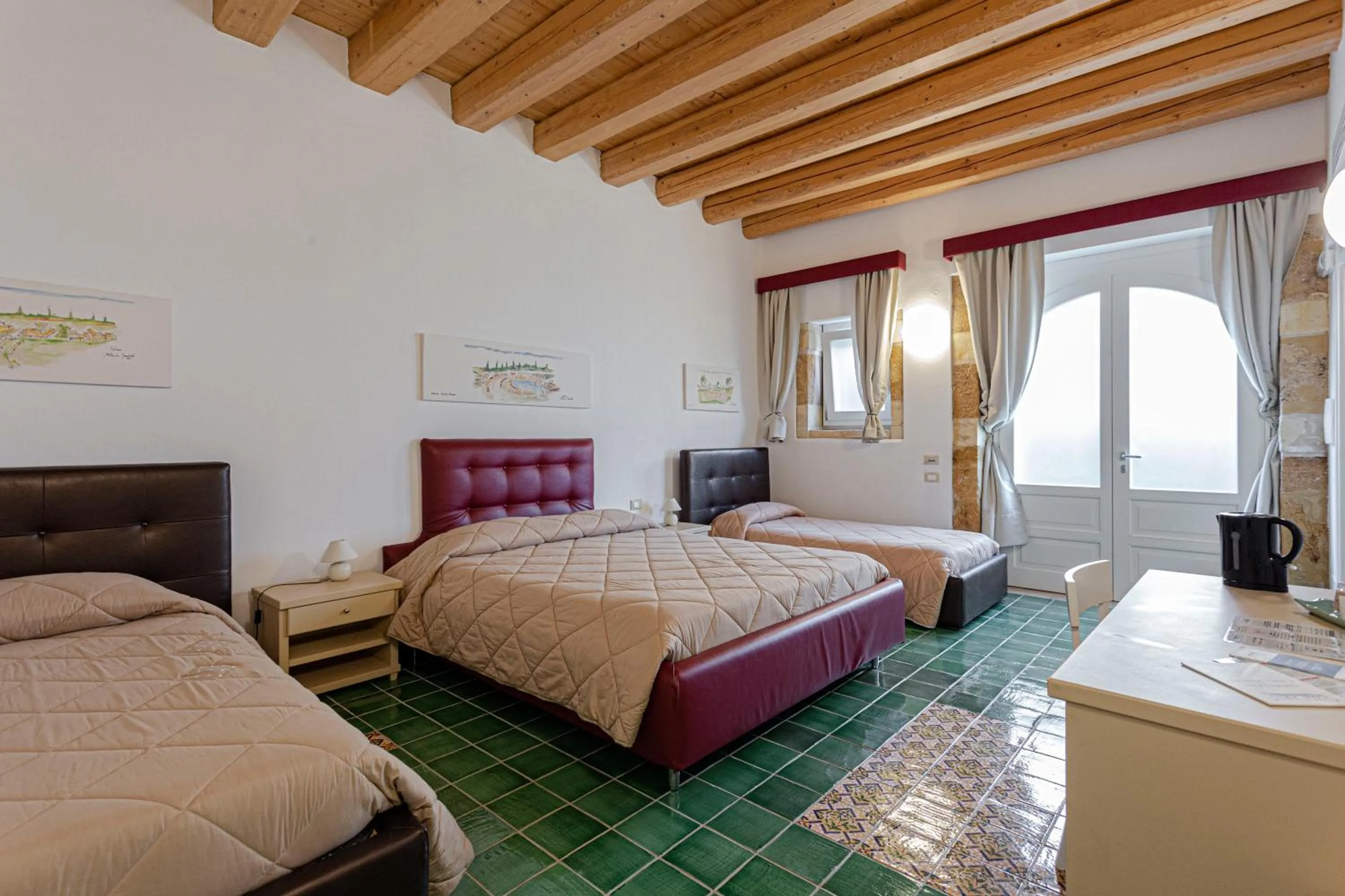 Bedroom, Bed in Hotel Casale Milocca