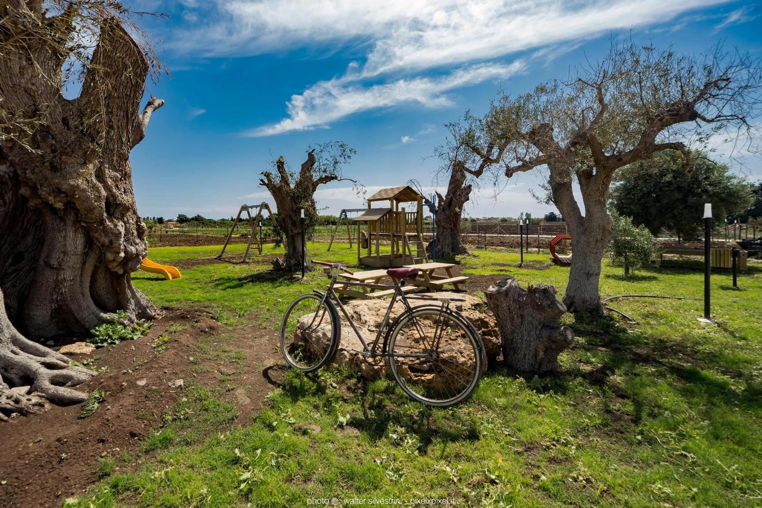 Garden in Hotel Casale Milocca
