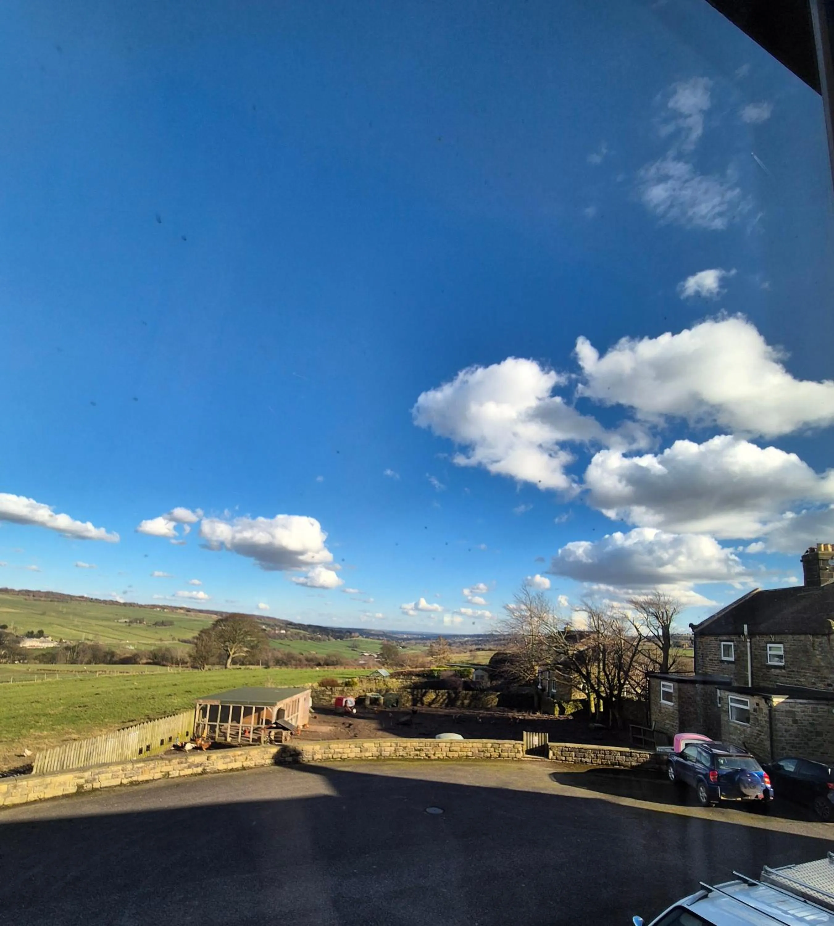 Natural landscape in Padley Farm