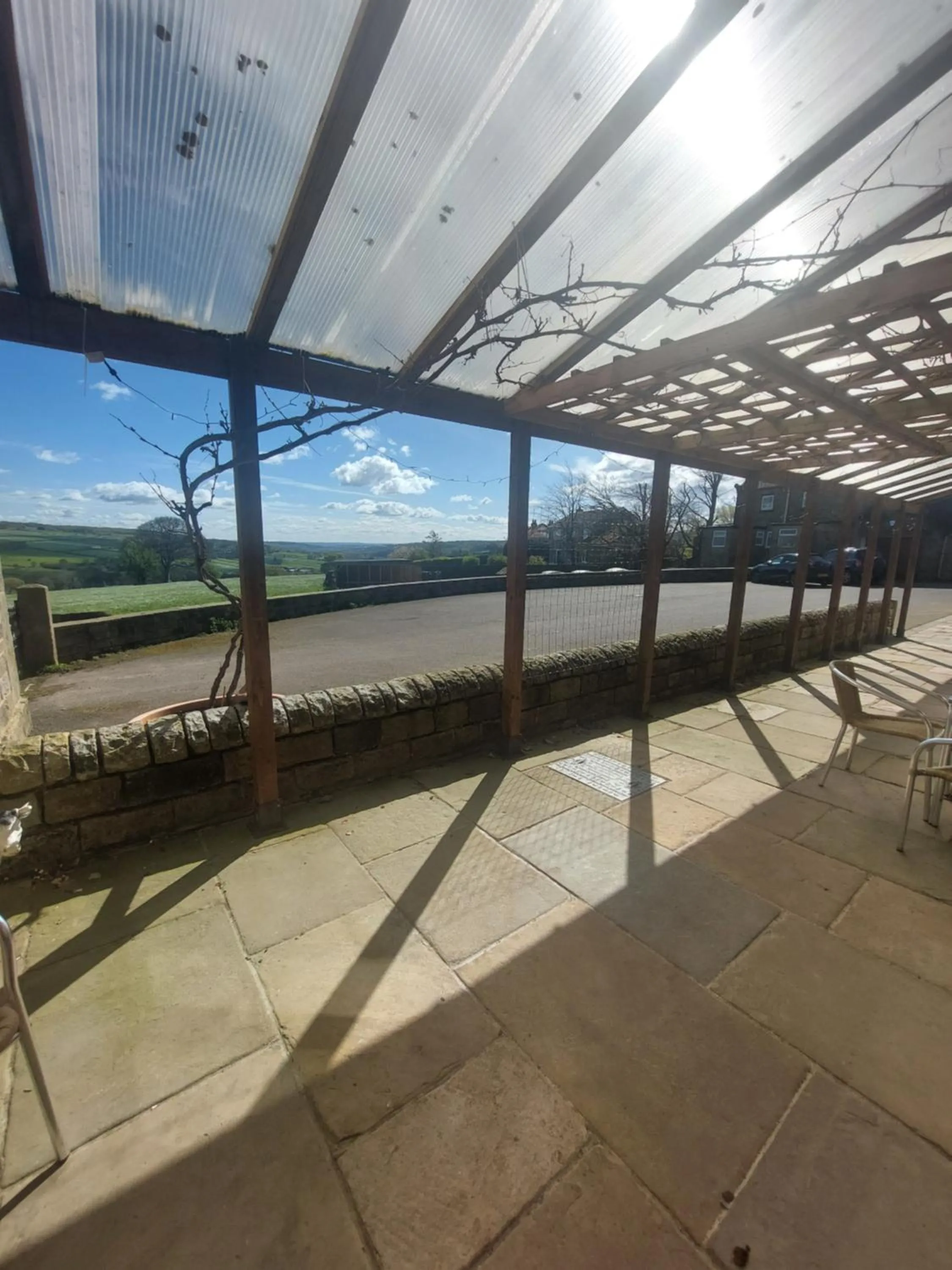 Patio in Padley Farm