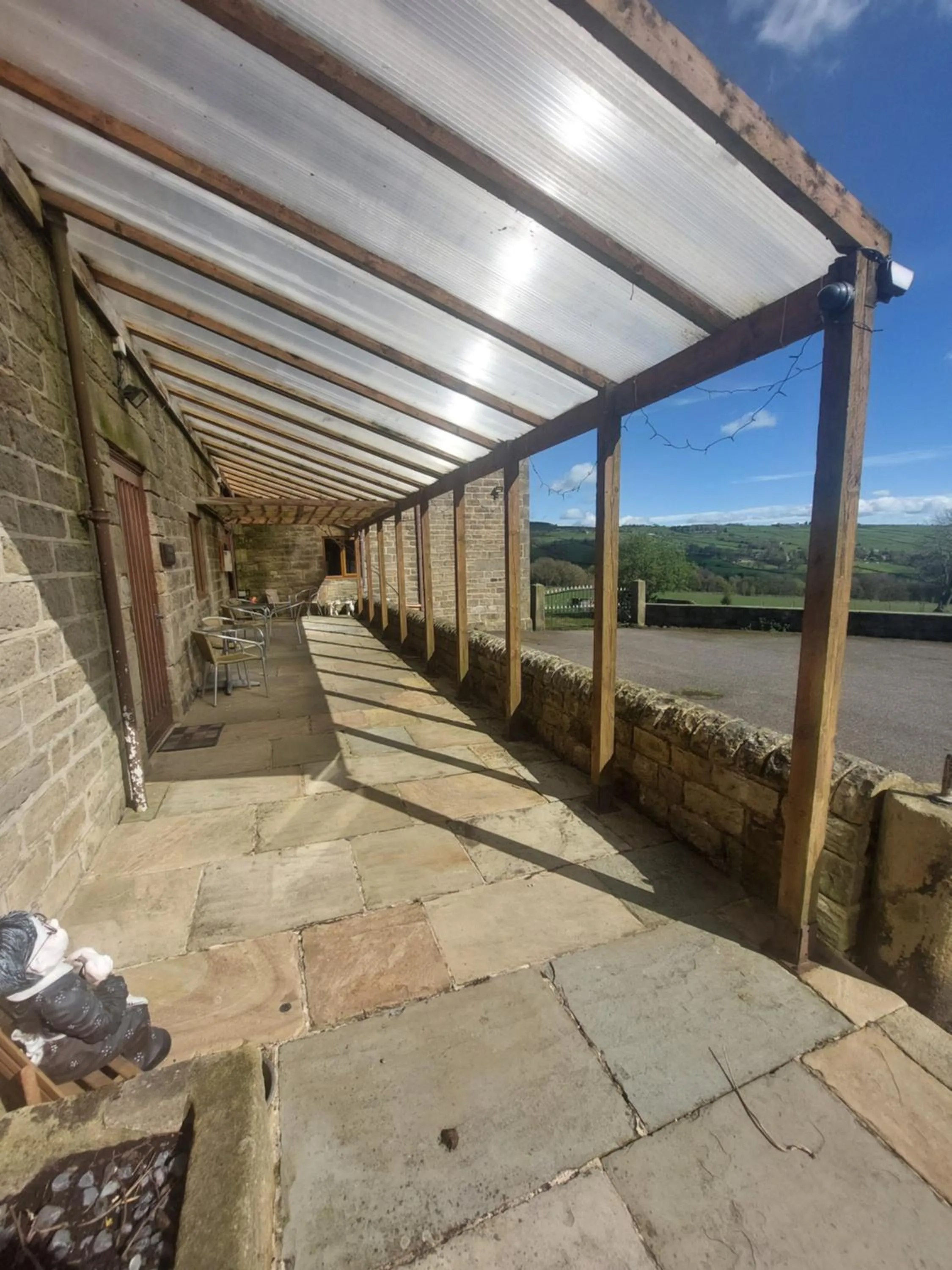Patio in Padley Farm