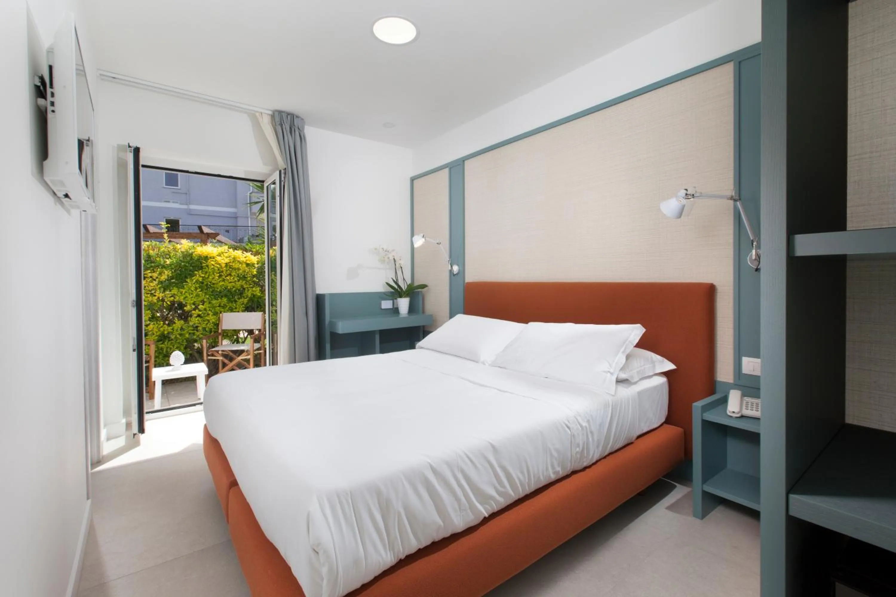 Bedroom, Bed in Hotel O Sole Mio