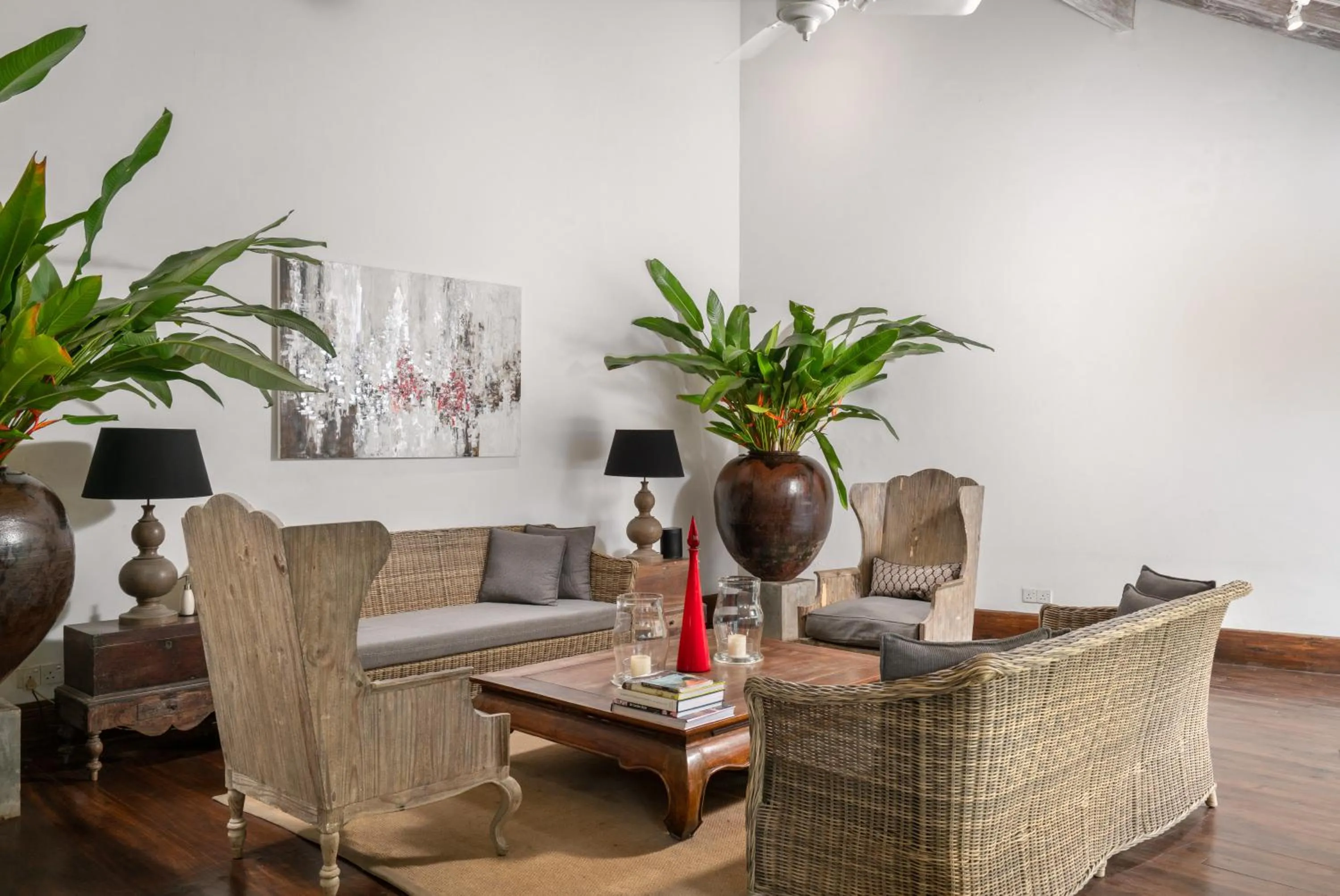 Living room in Taru Villas Rampart Street - Galle Fort