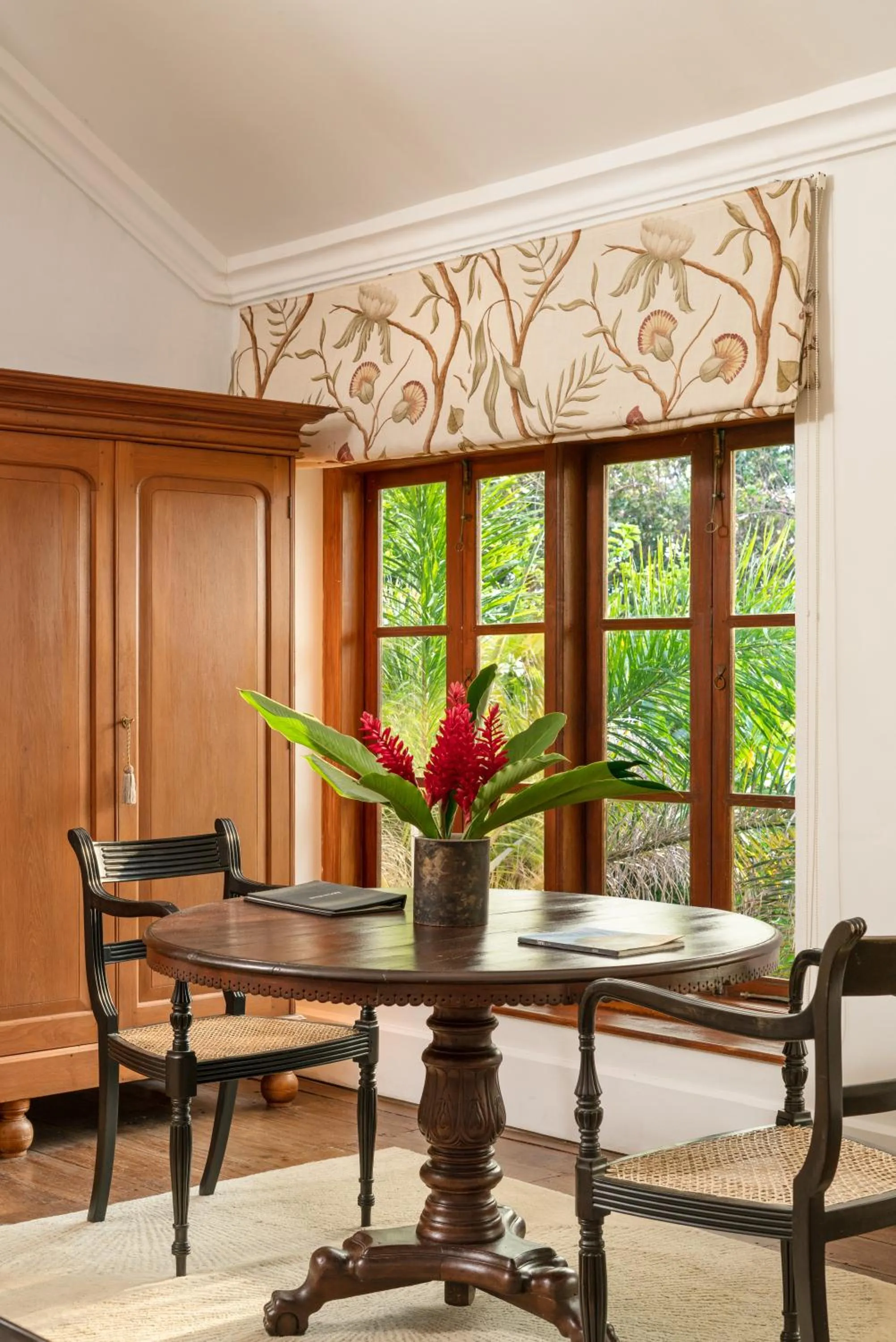 Seating area in Taru Villas Rampart Street - Galle Fort