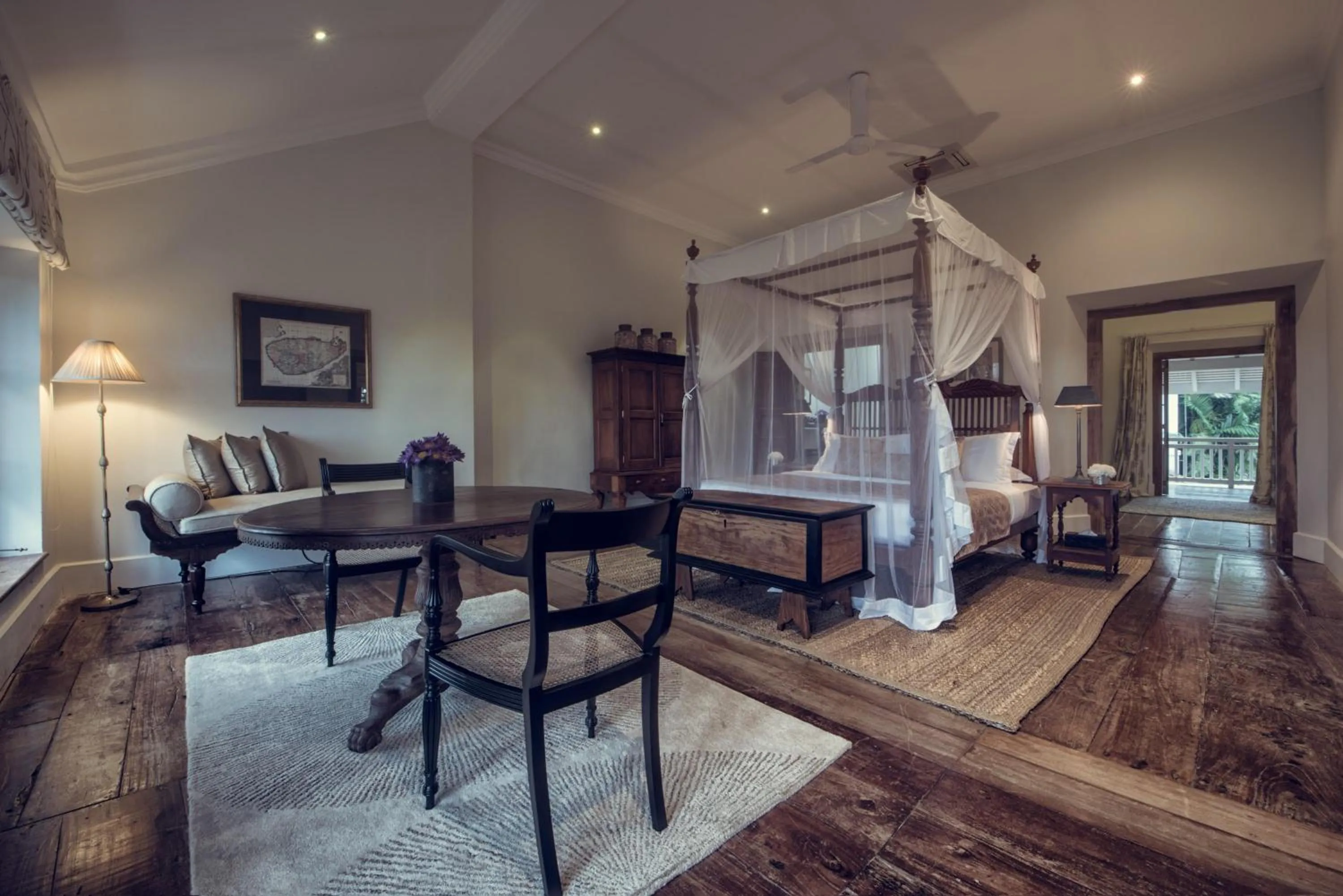 Bed in Taru Villas Rampart Street - Galle Fort