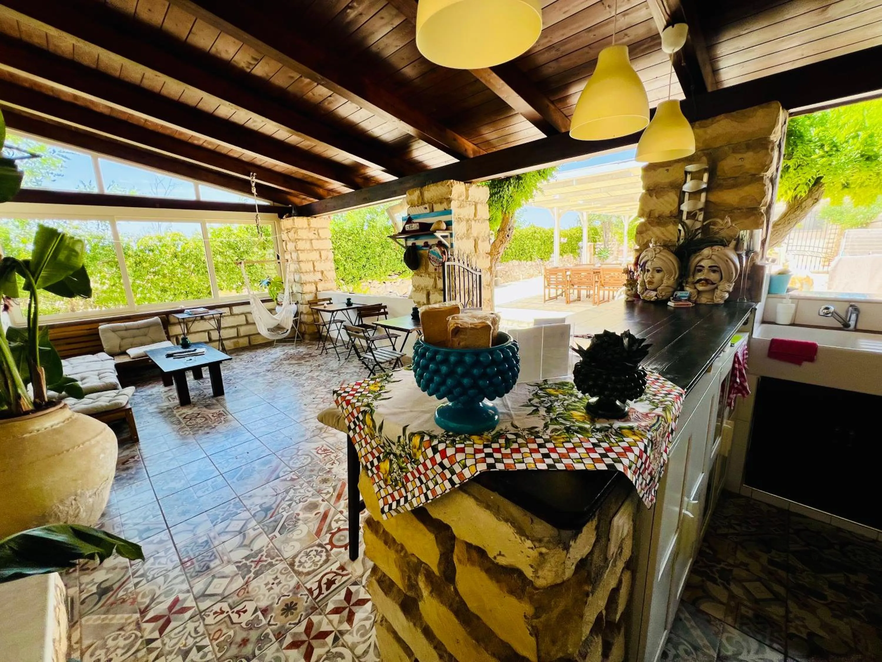 Seating area in Cozzo Spadaro B&B OnlyRooms