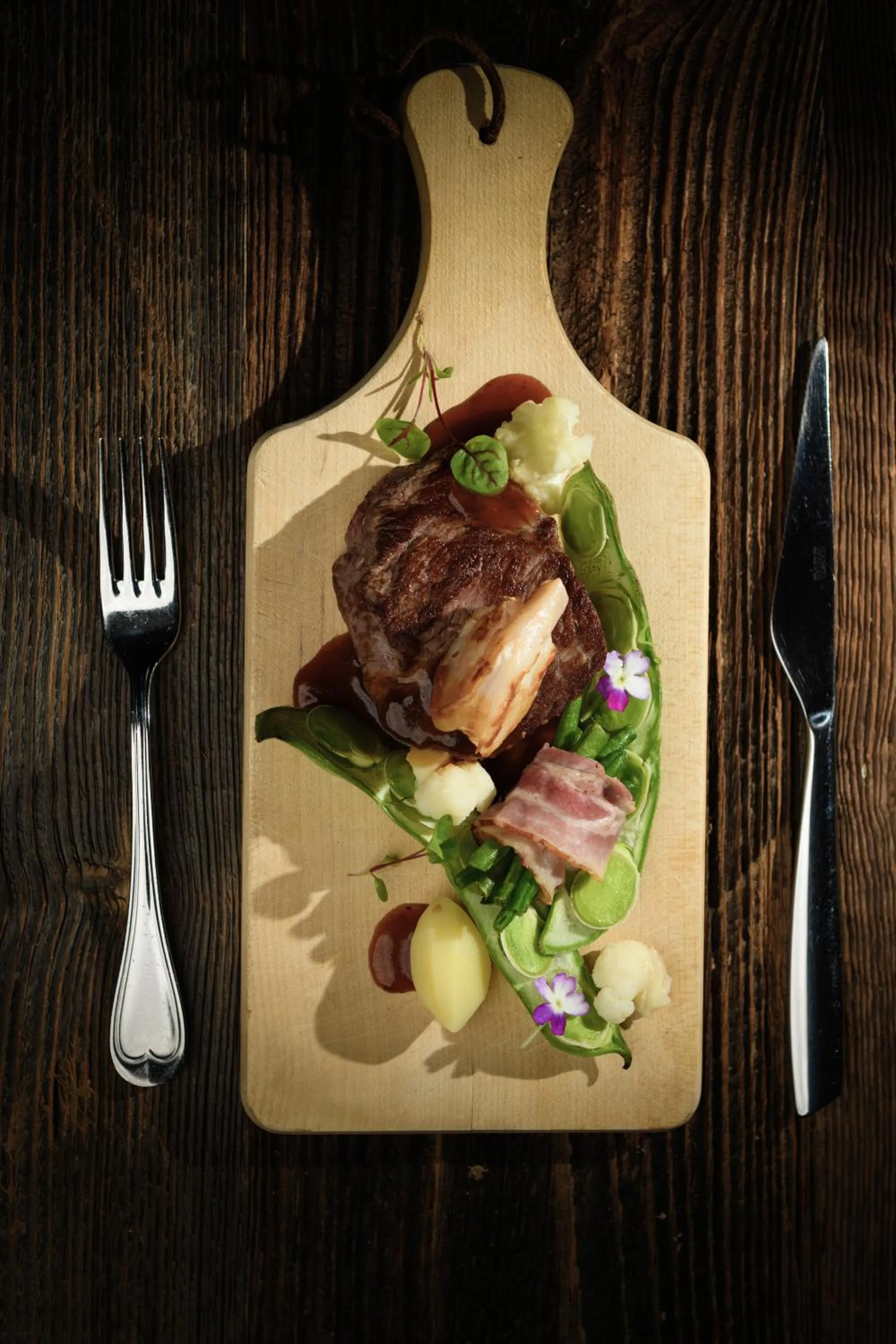 Food close-up in Hotel Auhof