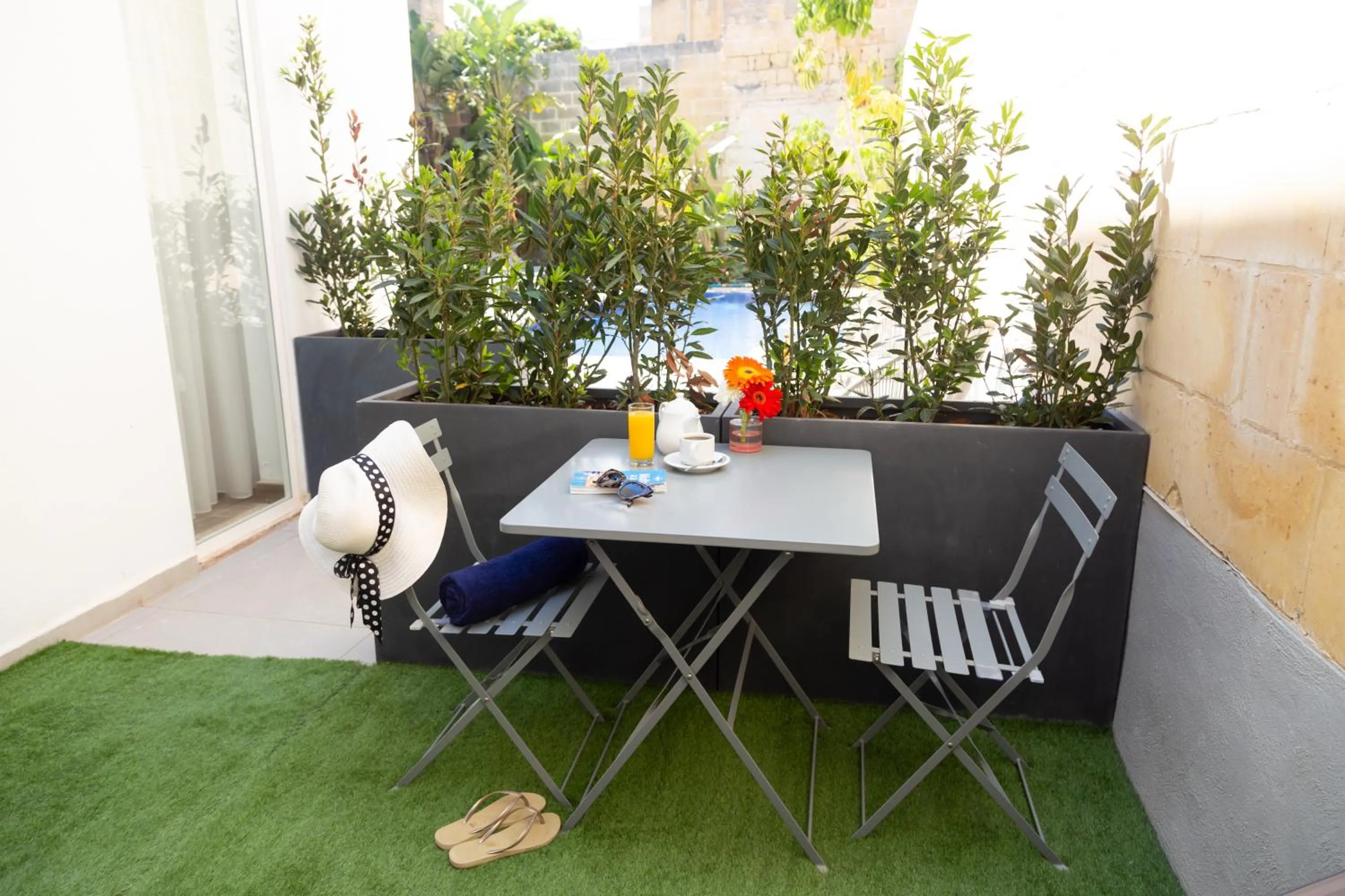 Patio in BB De Rohan