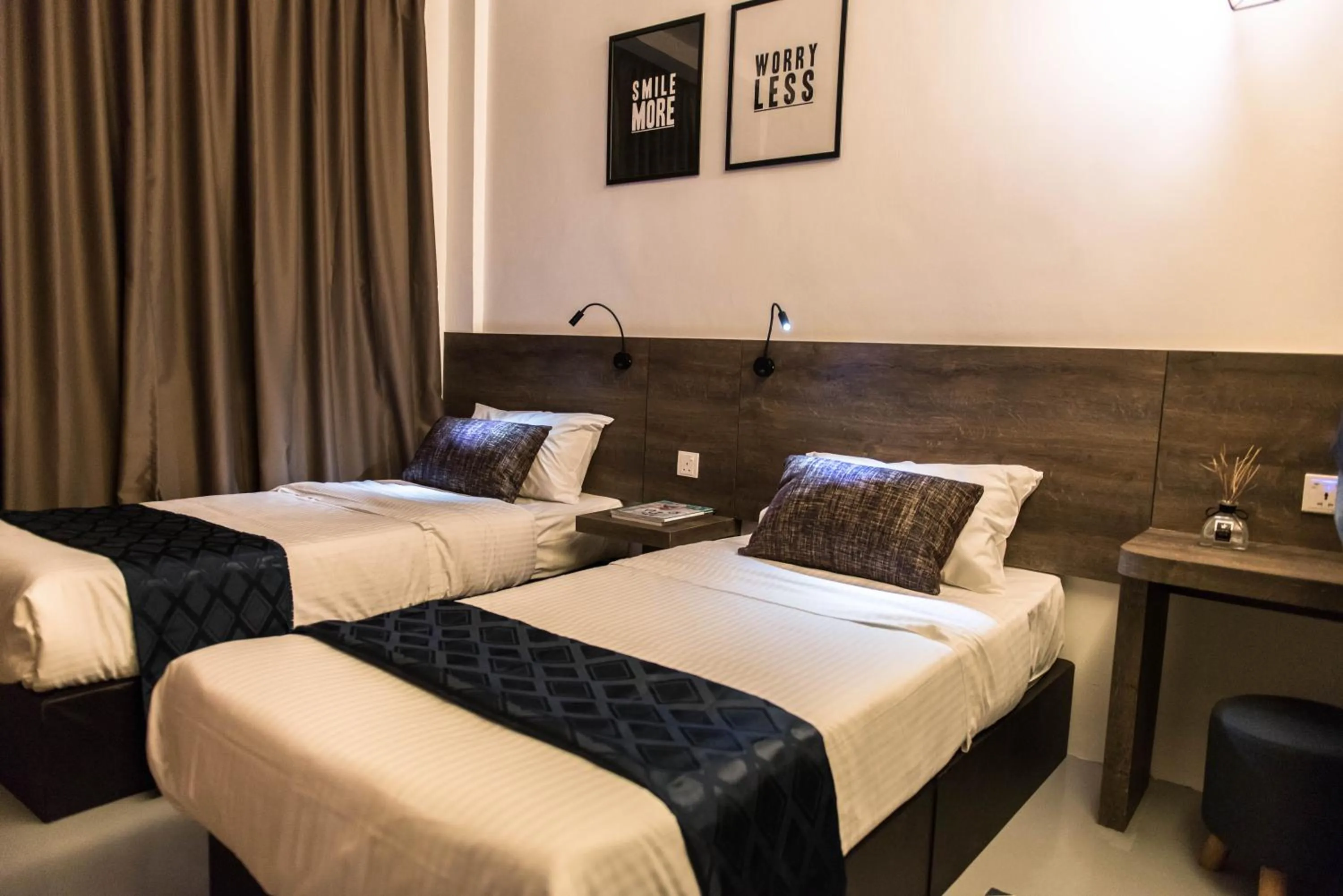 Bed in Mixx Express Hotel Sunway