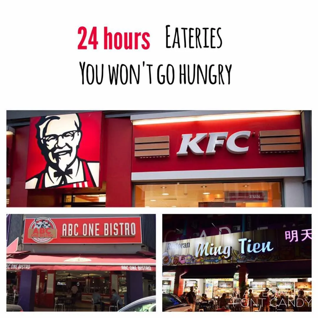 Street view in Mixx Express Hotel Sunway