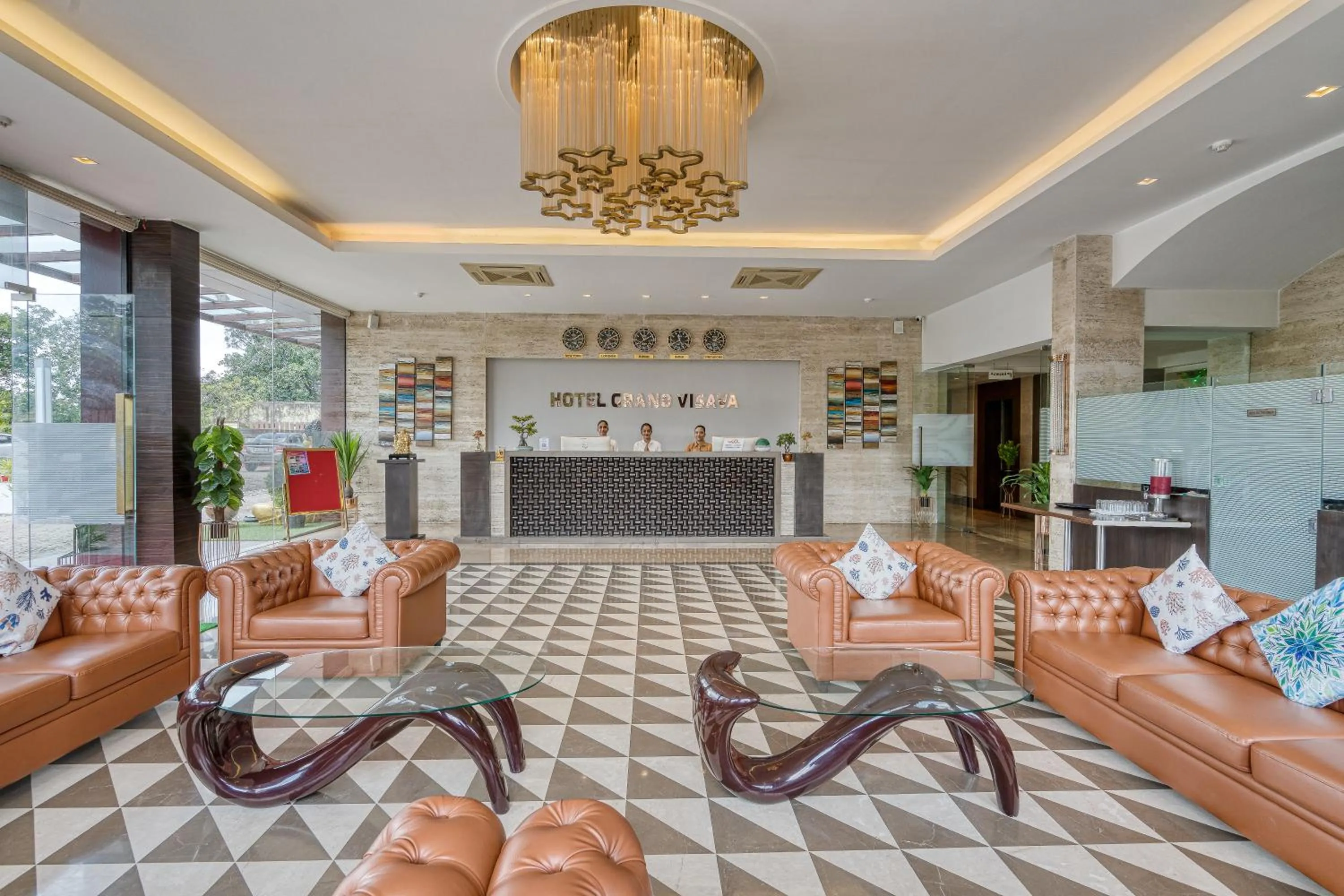 Lobby or reception in Hotel Grand Visava Lonavala