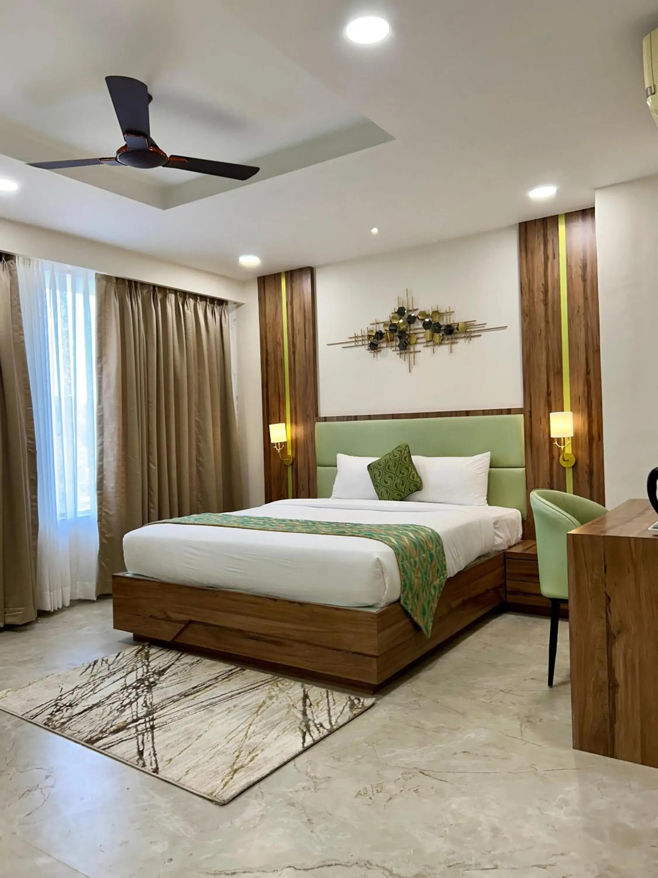 Bedroom, Bed in Hotel Grand Visava Lonavala Bedroom, Bed in Hotel Grand Visava Lonavala