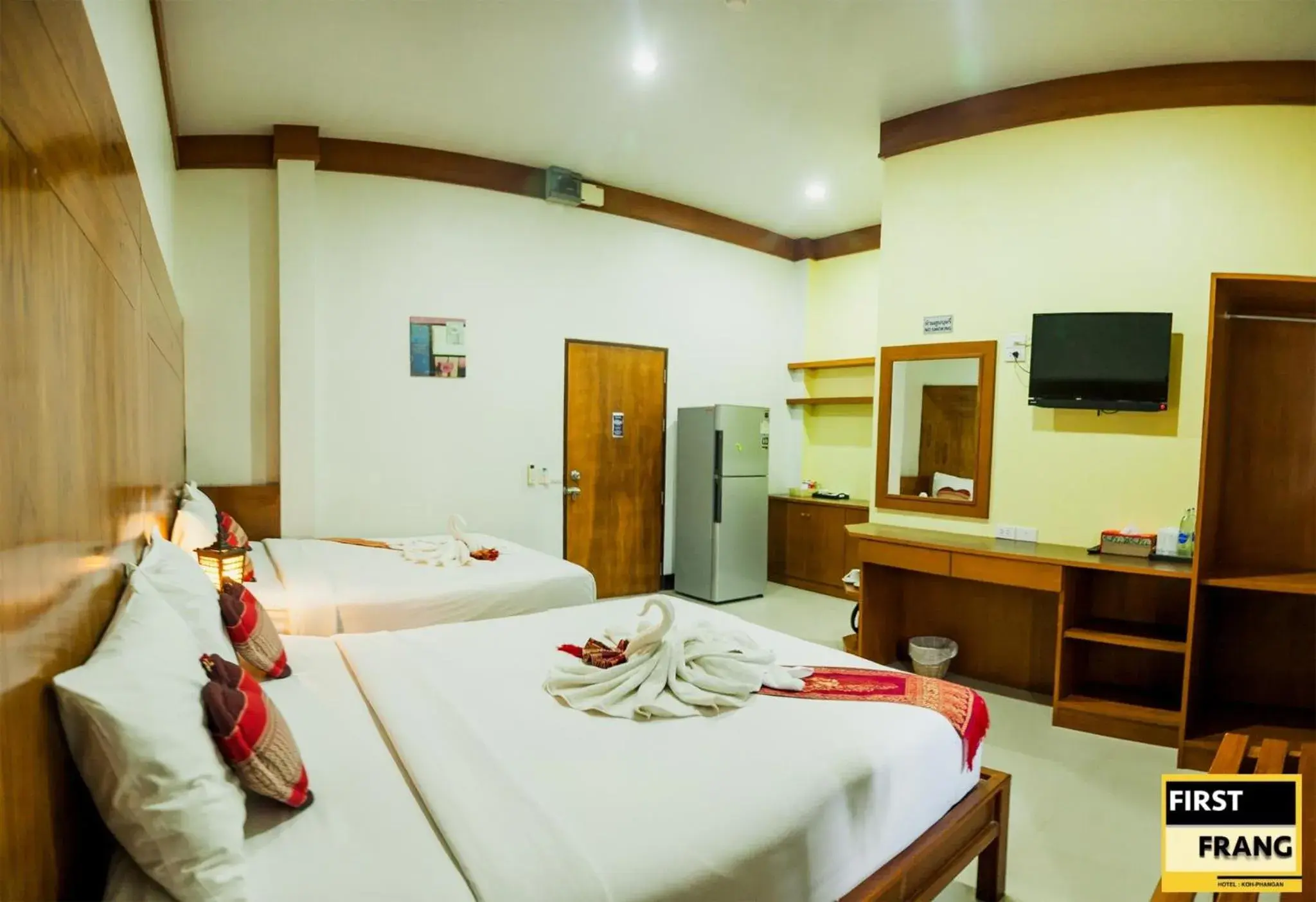 Bed in First and Frang Hotel - Koh Phangan Bed in First and Frang Hotel - Koh Phangan