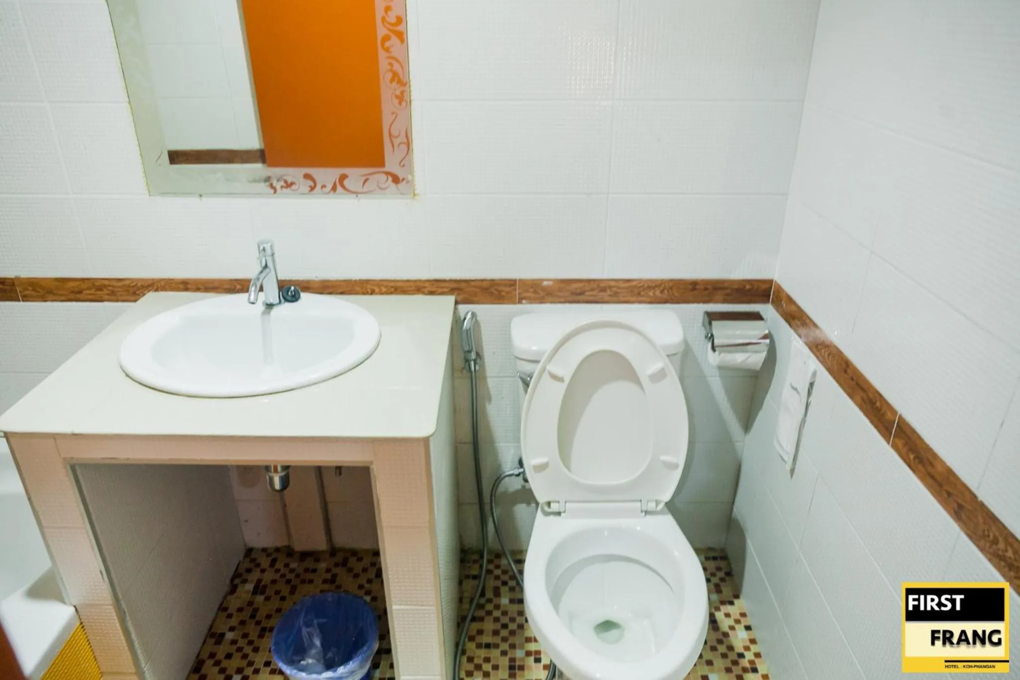 Bathroom in First and Frang Hotel - Koh Phangan