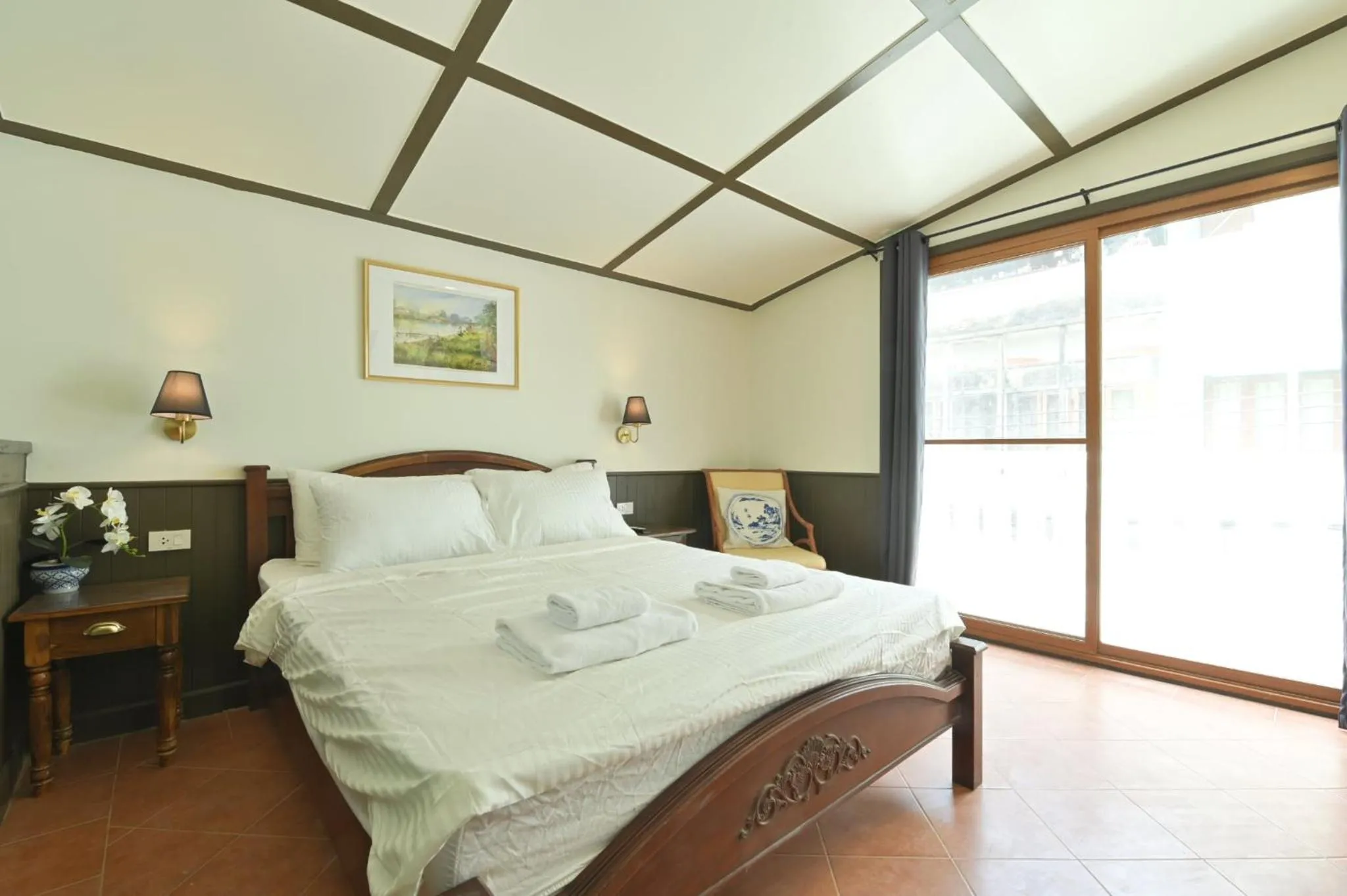 Bedroom, Bed in Villa Mungkala