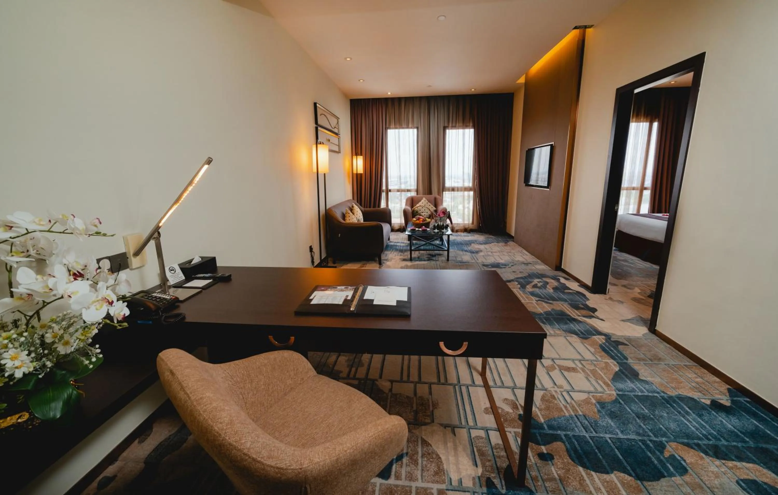 Seating area in Geno Hotel Shah Alam