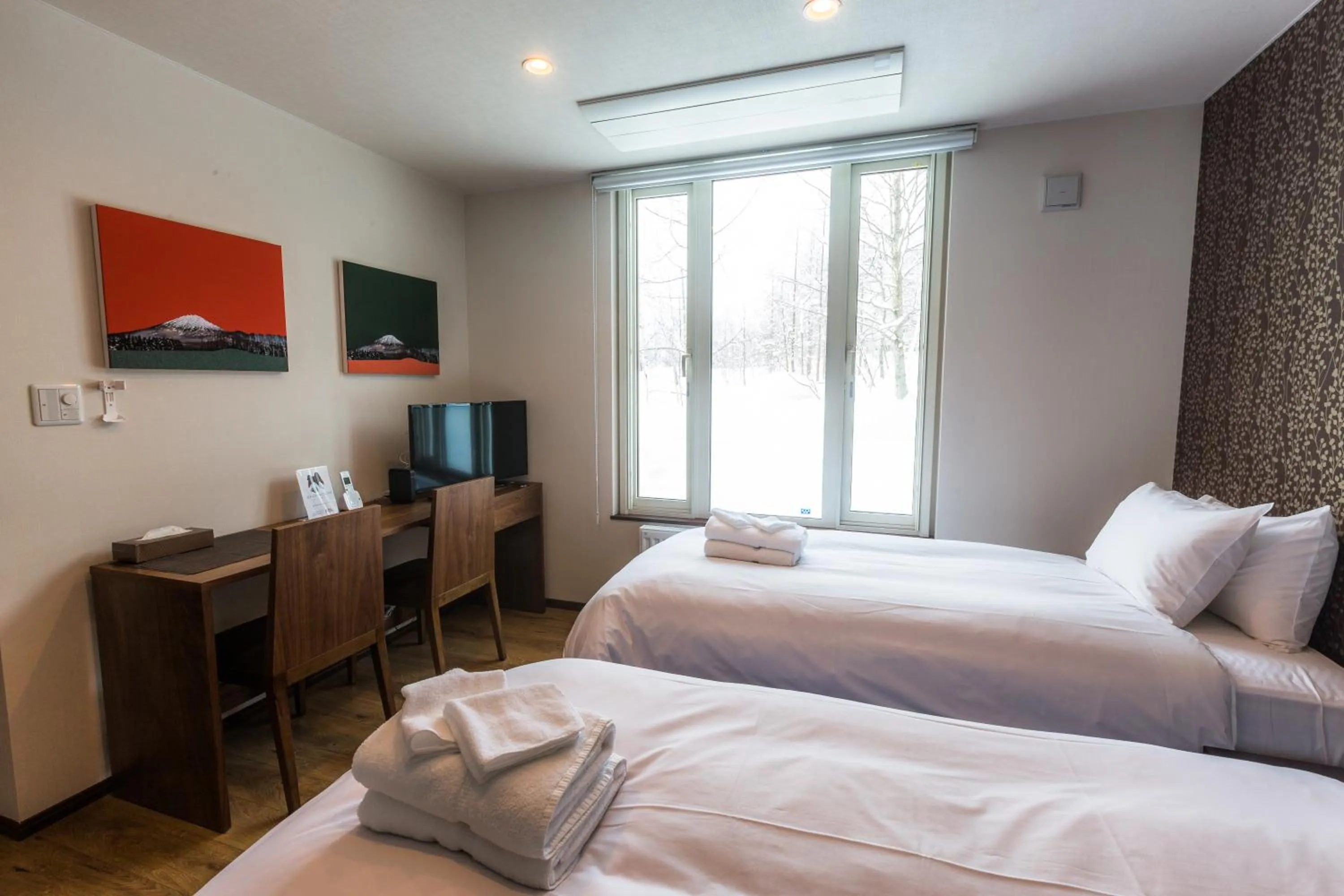 Bed in SnowDog Village