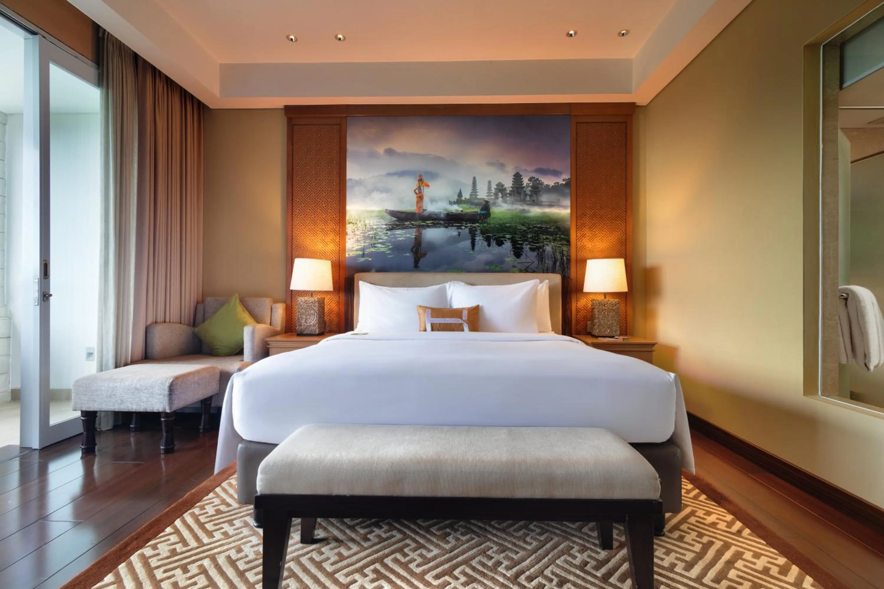 Bed in Homm Saranam Baturiti