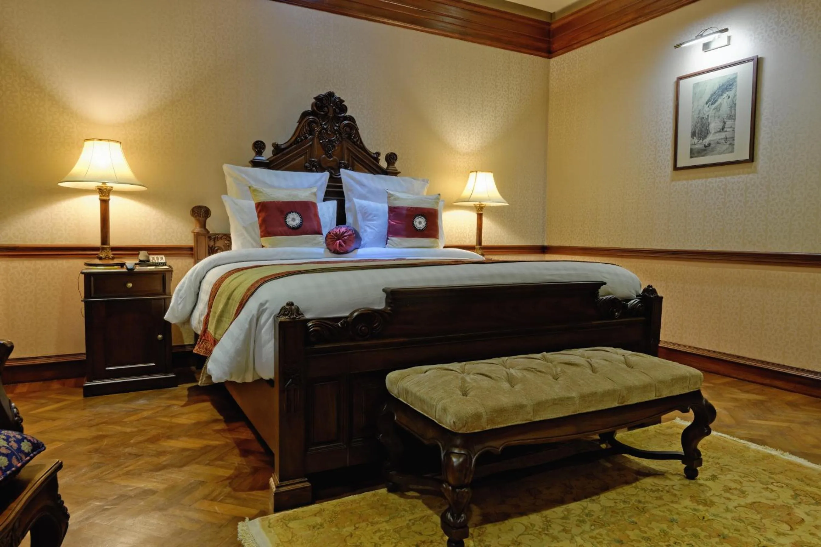 Property building, Bed in Faletti's Hotel Lahore