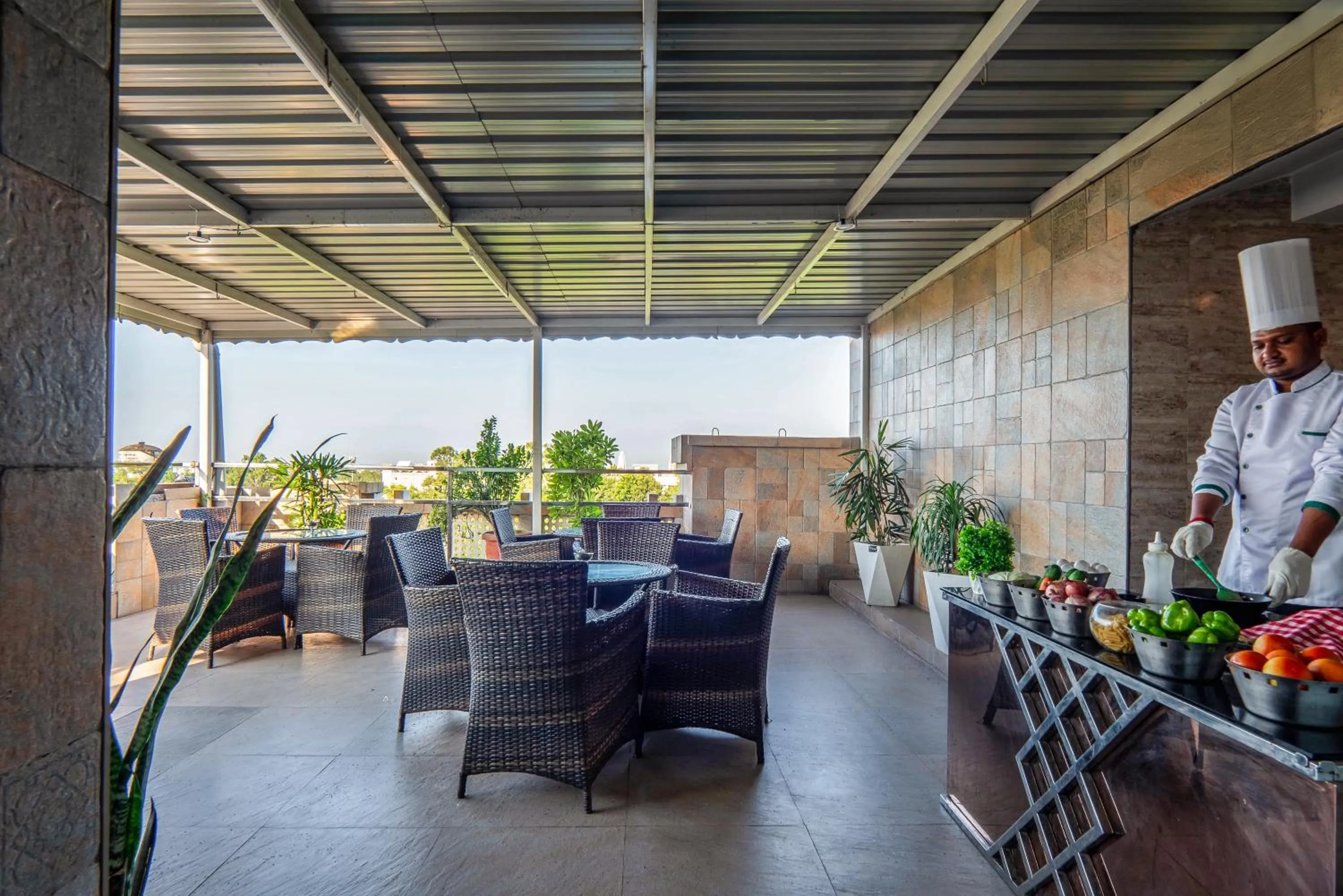 Balcony/Terrace in Le Roi Jammu - Near Jammu Railway Station