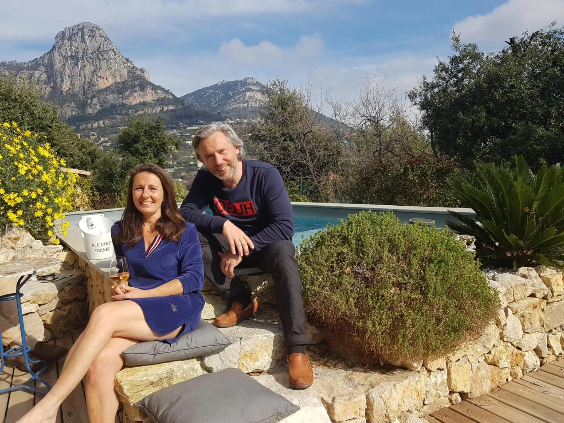 Mountain view in Au Pied des Baous