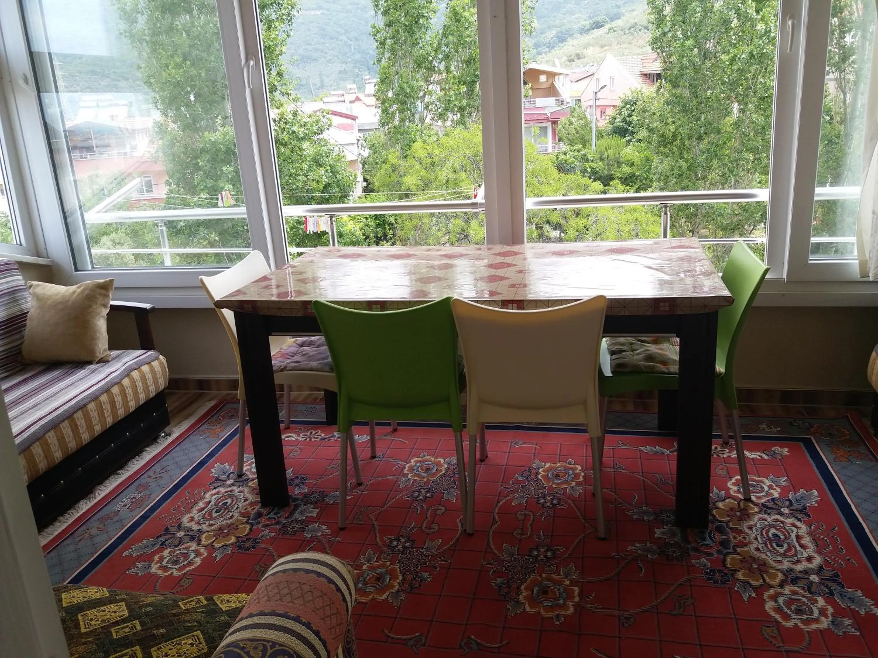 Balcony/Terrace in Sağlık Apart Pansiyon