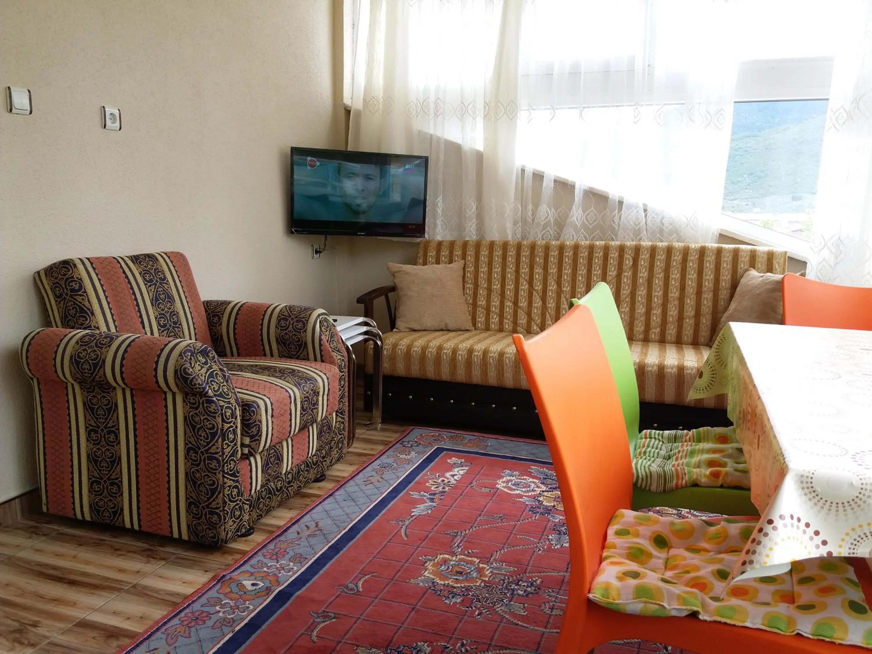 Living room in Sağlık Apart Pansiyon
