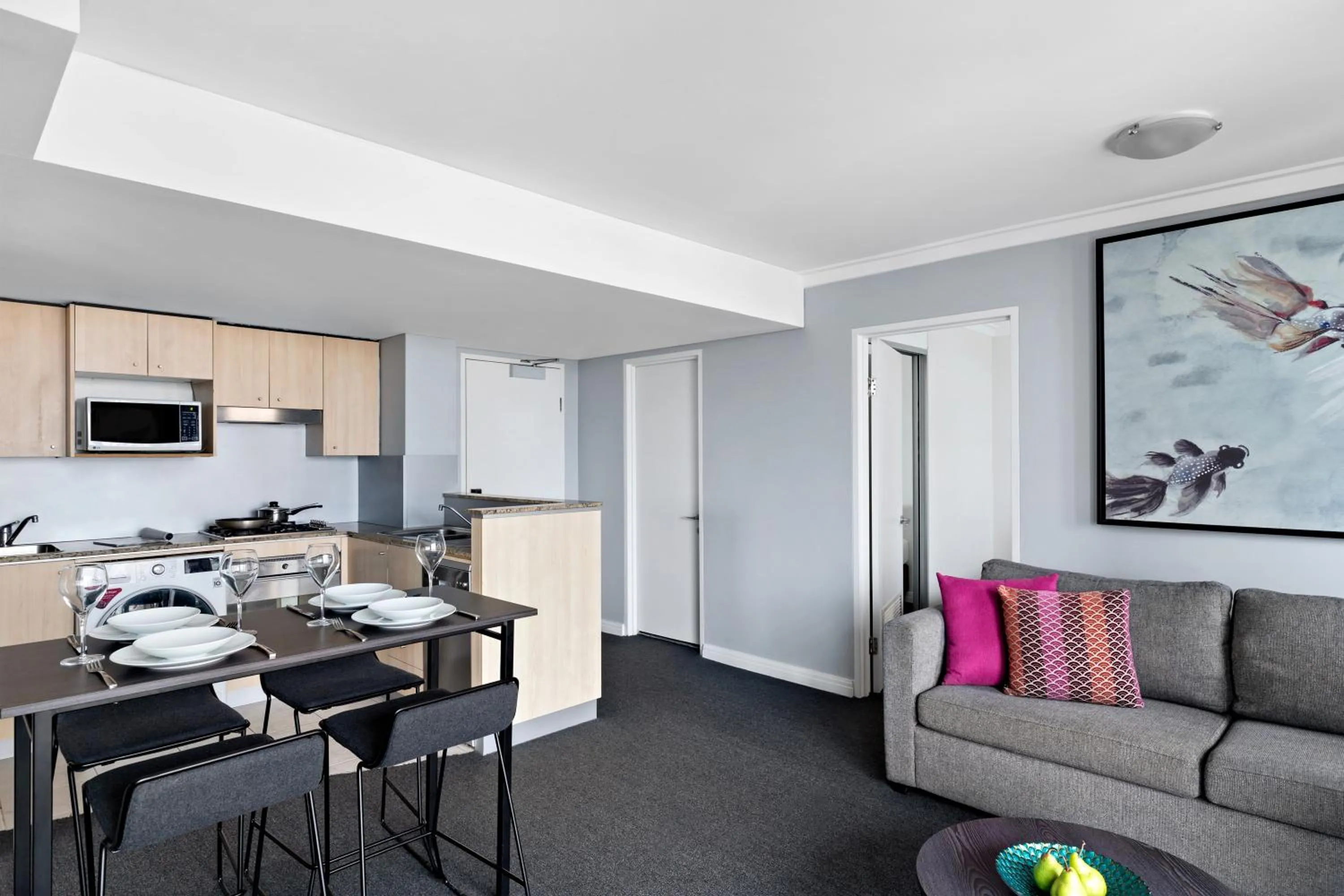 Kitchen or kitchenette in Mantra Sydney Central