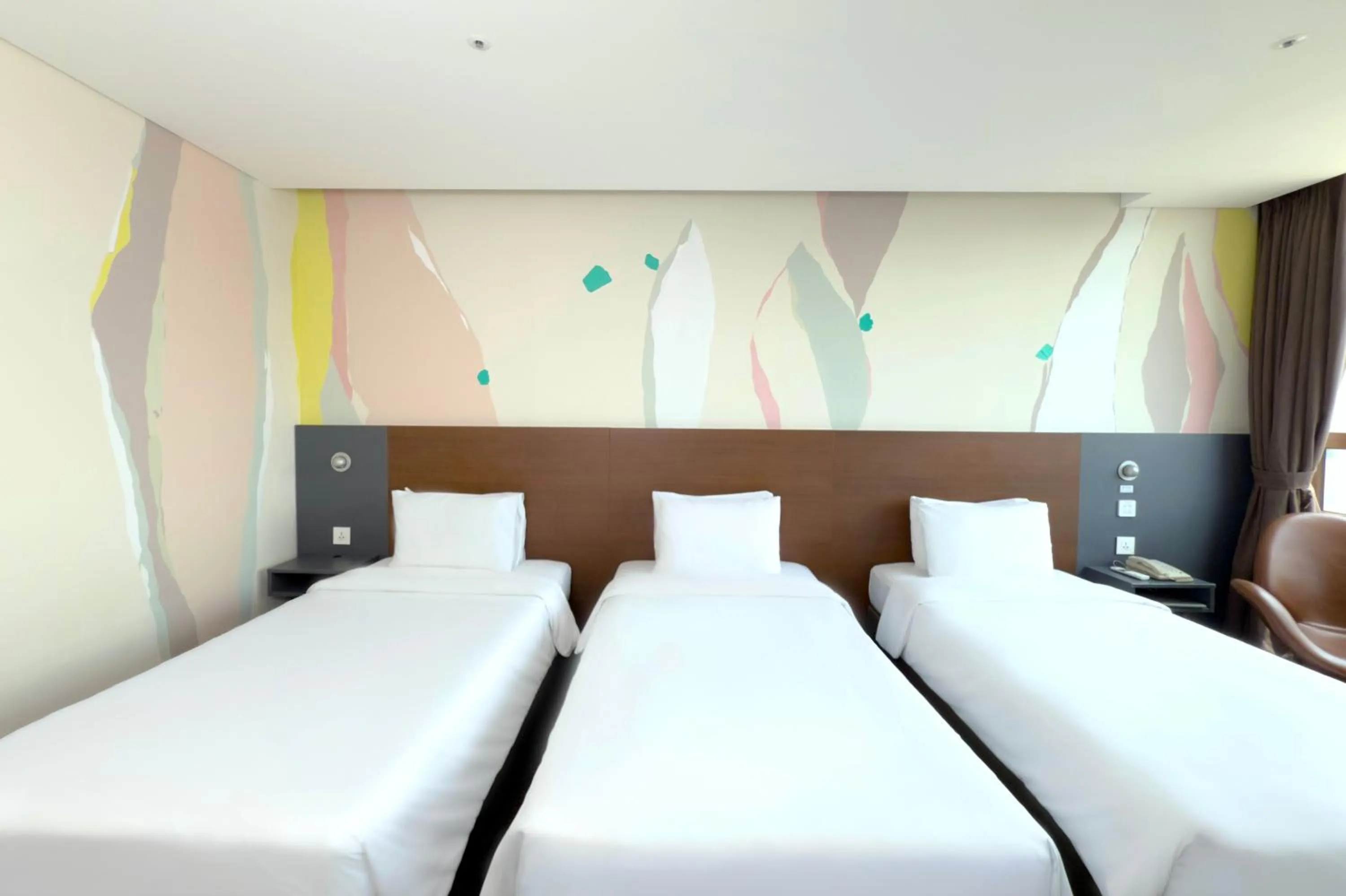 Bed in Hotel Skypark Kingstown Dongdaemun