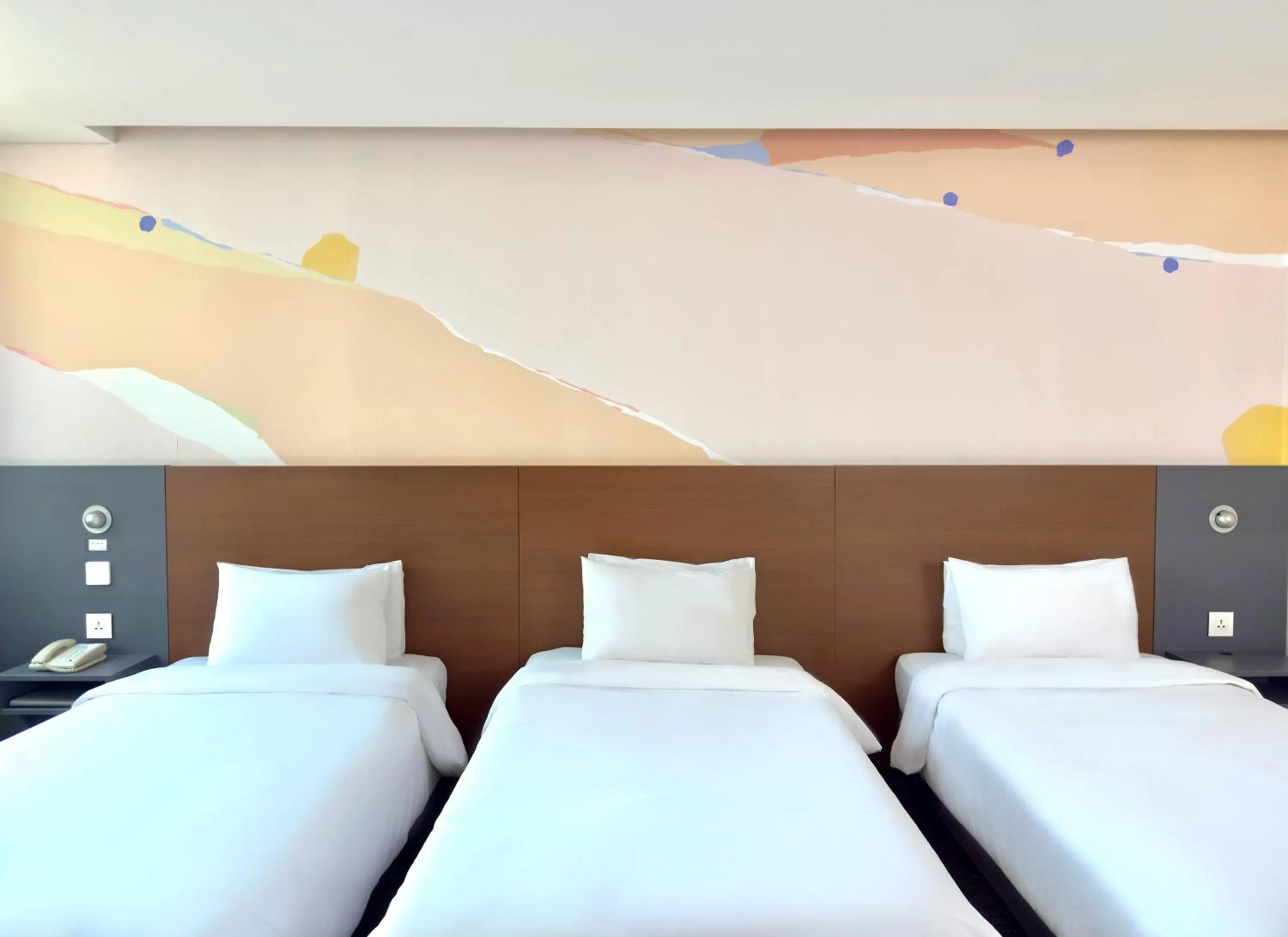 Bed in Hotel Skypark Kingstown Dongdaemun
