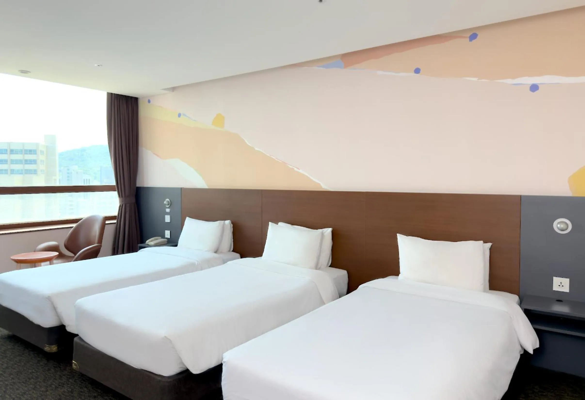 Bed in Hotel Skypark Kingstown Dongdaemun