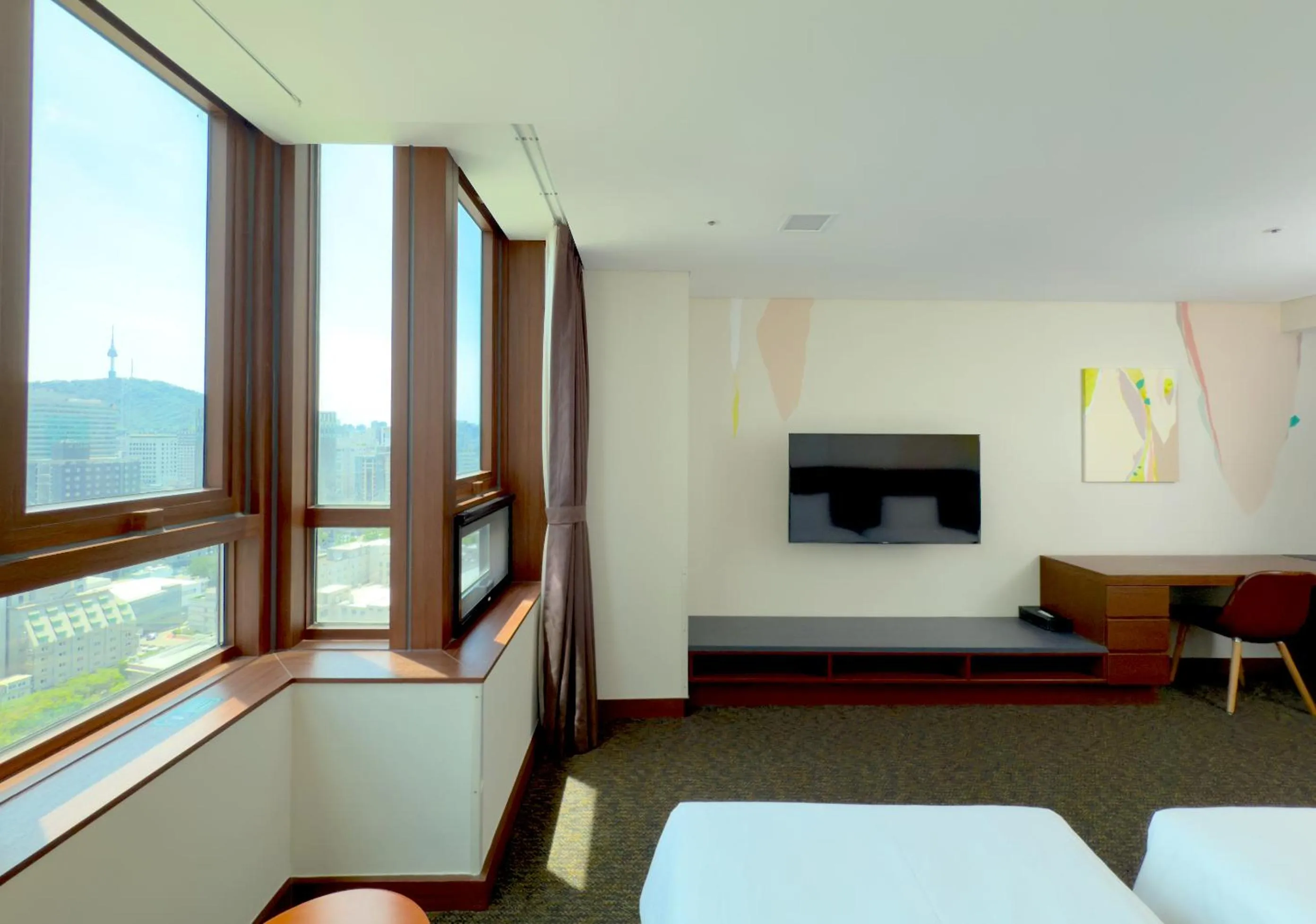 Bed in Hotel Skypark Kingstown Dongdaemun