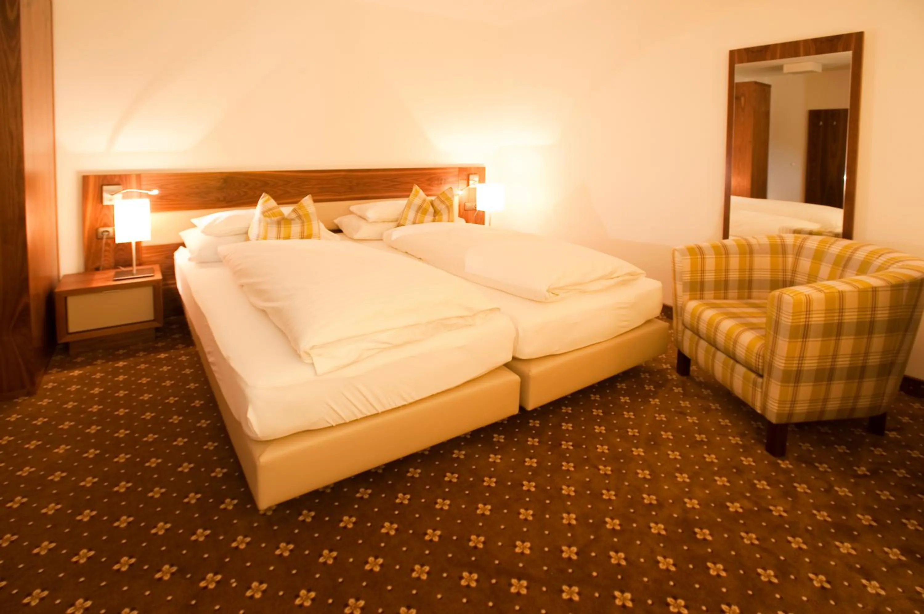 Photo of the whole room, Bed in Zum Dorfschmied