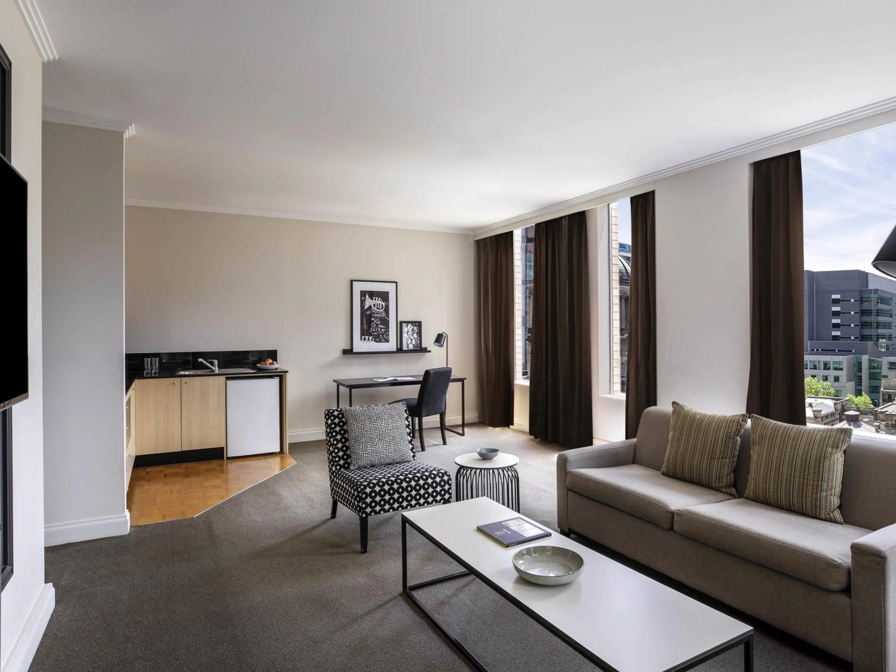 Bedroom in Mantra on Little Bourke Melbourne