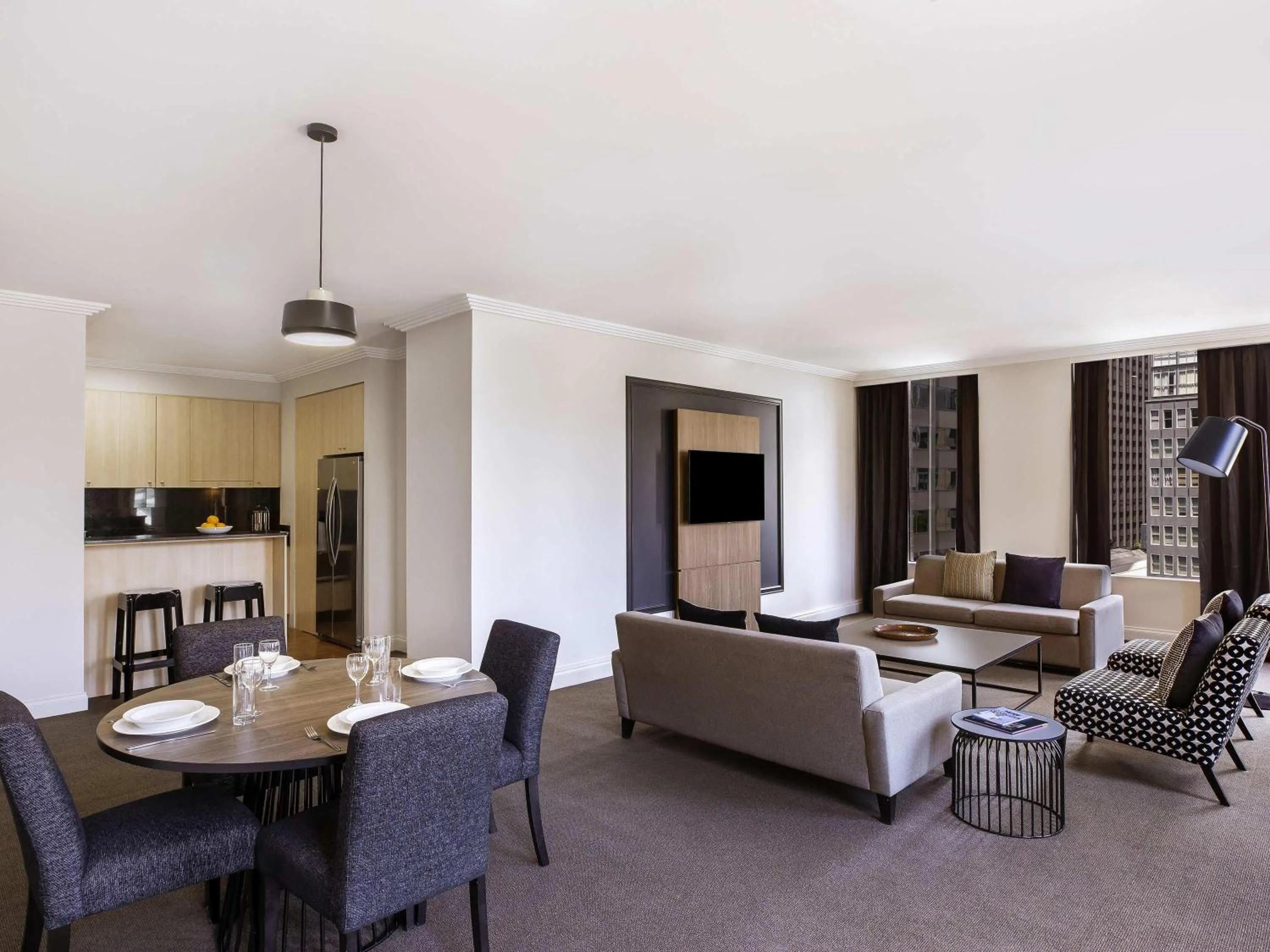 Bedroom in Mantra on Little Bourke Melbourne