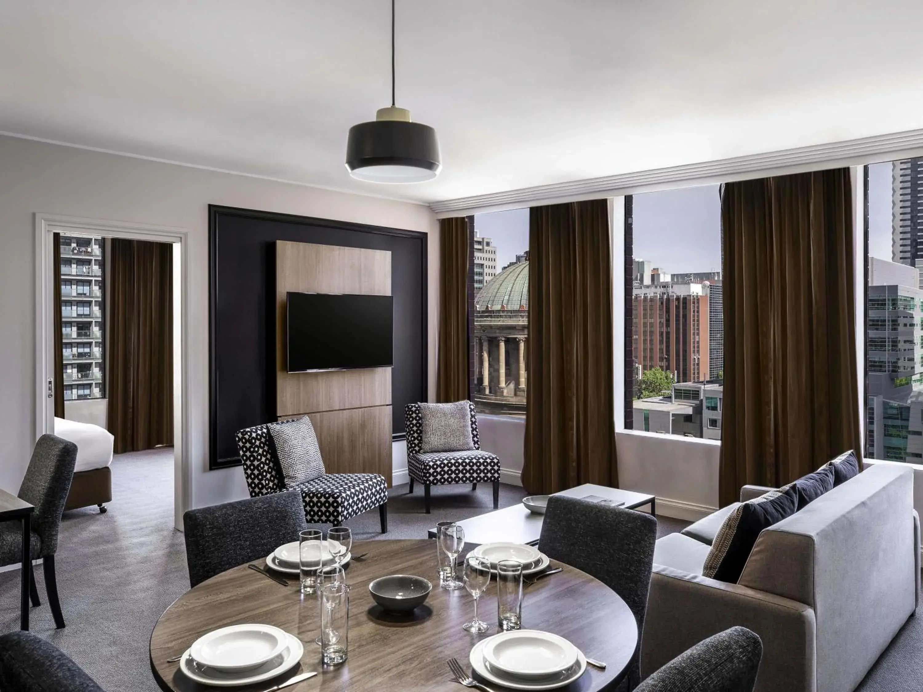 Bedroom in Mantra on Little Bourke Melbourne Bedroom in Mantra on Little Bourke Melbourne