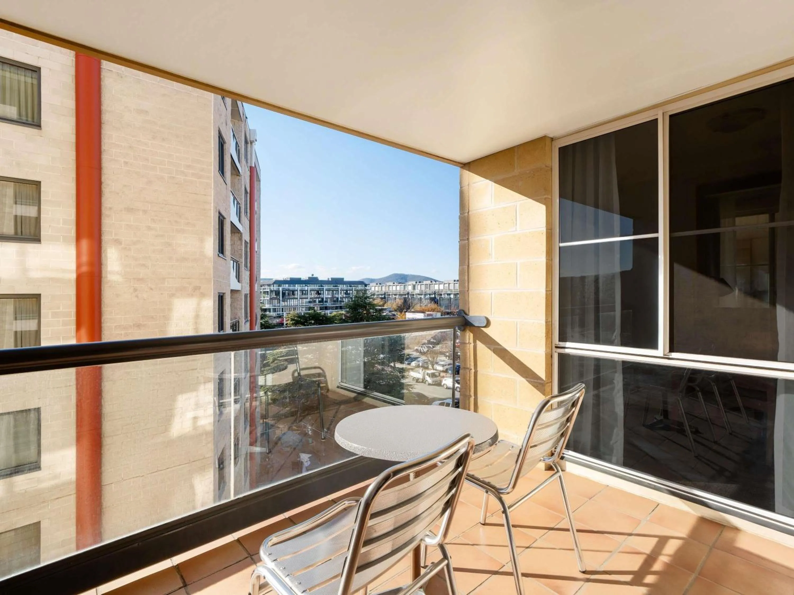 Bedroom in Mantra on Northbourne