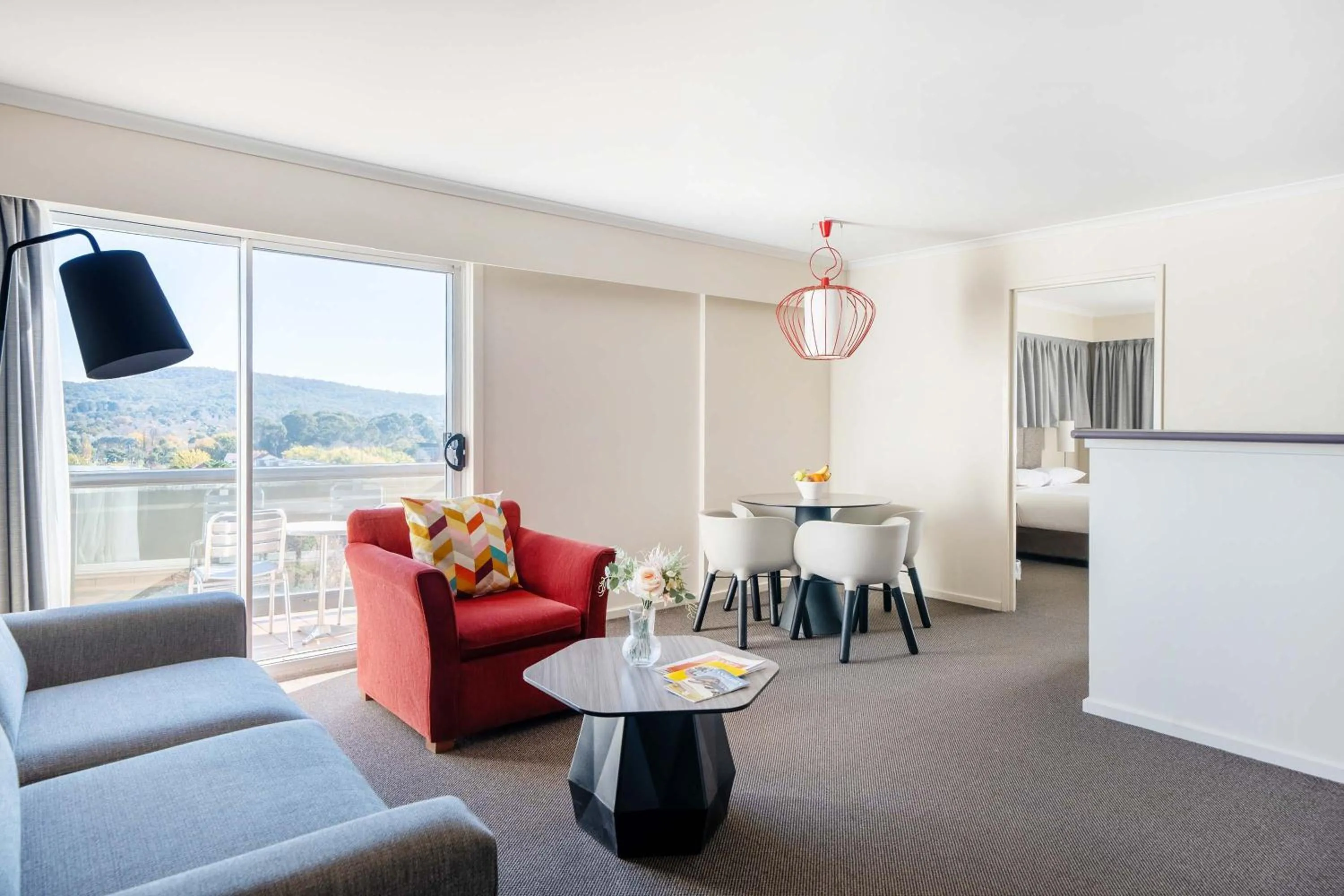 Living room in Mantra on Northbourne