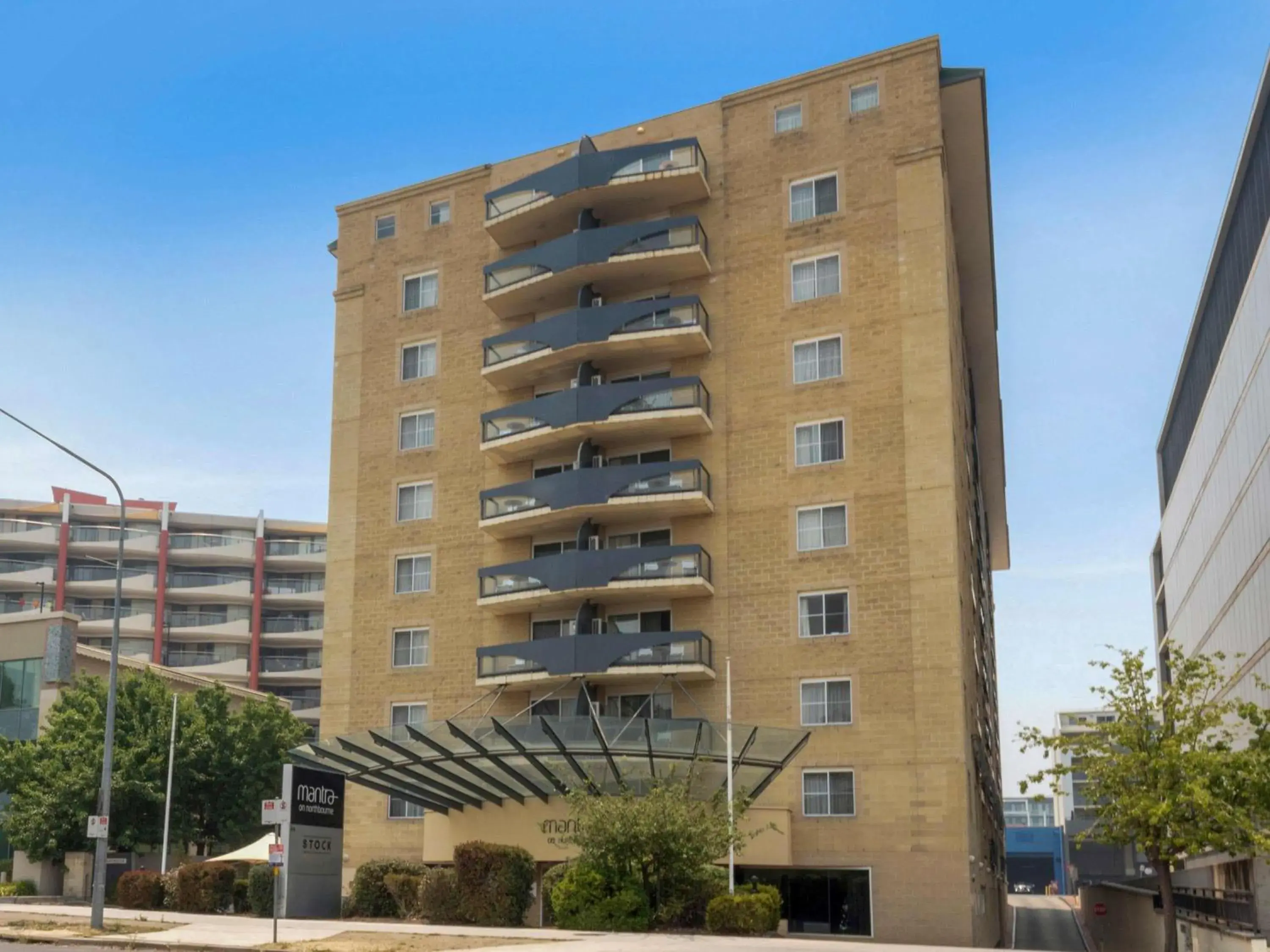 Property building in Mantra on Northbourne Property building in Mantra on Northbourne