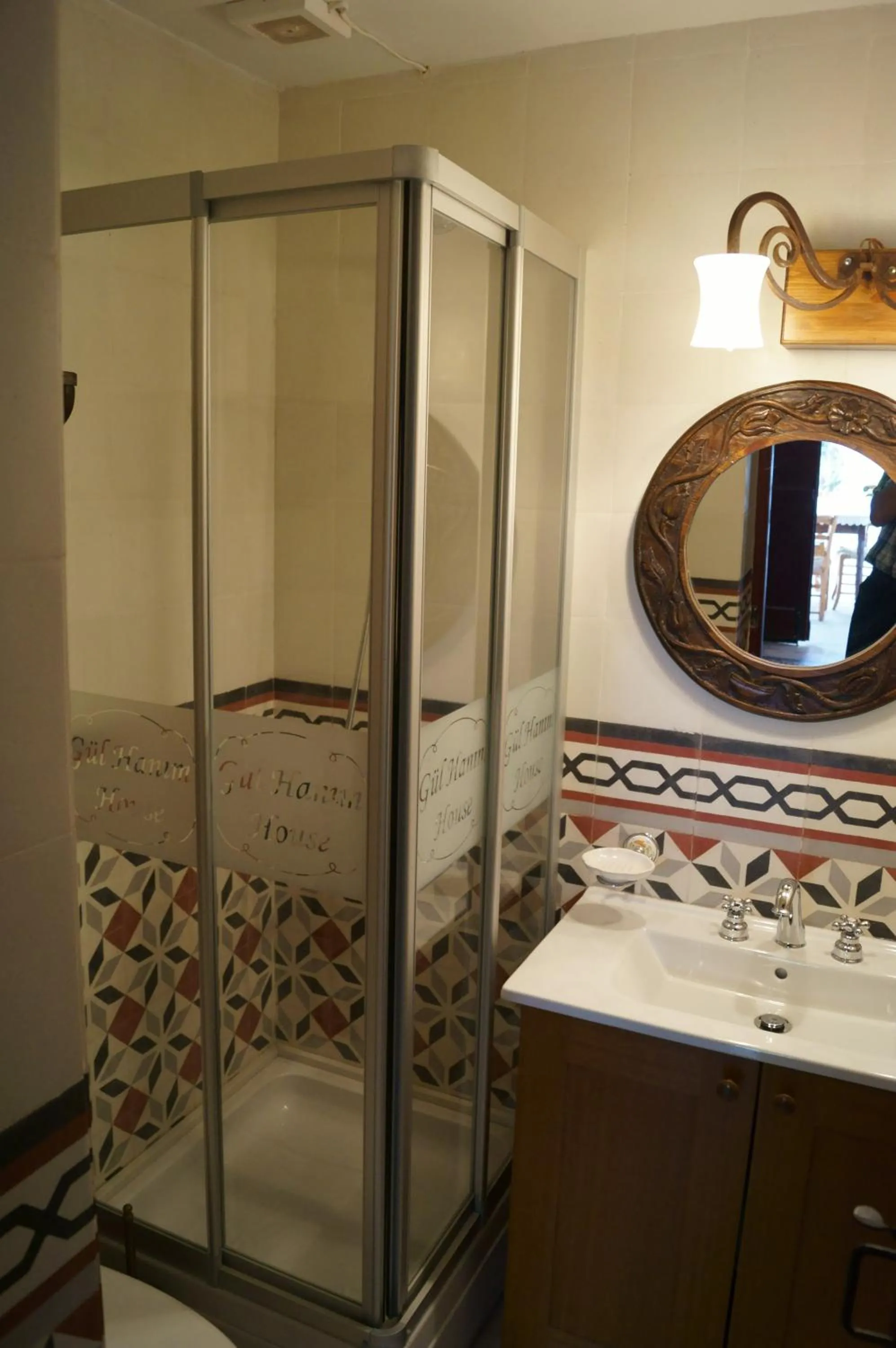 Shower in Gul Hanim House Boutique Hotel