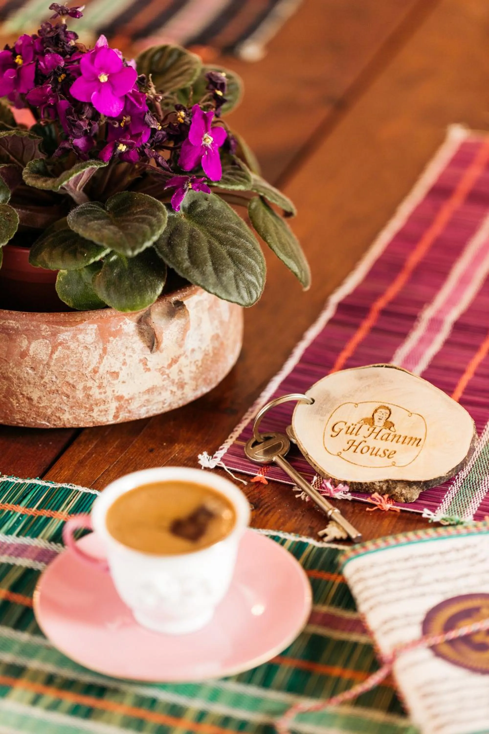 Decorative detail in Gul Hanim House Boutique Hotel