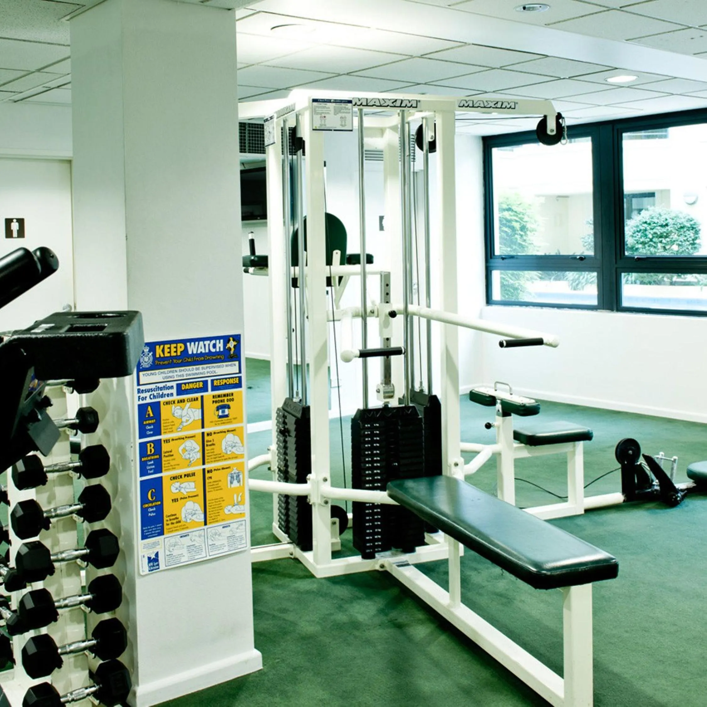 Fitness centre/facilities in Mantra Parramatta